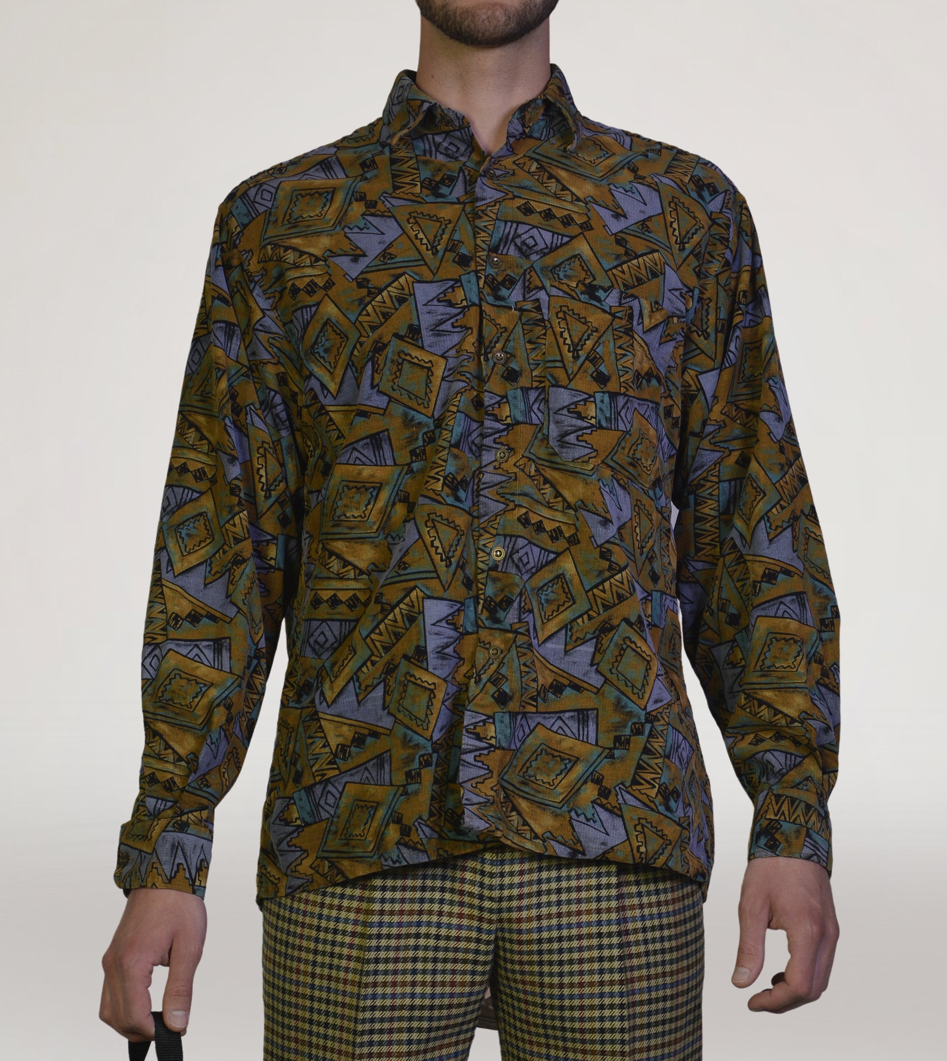 80s printed shirt - PICKNWEIGHT - VINTAGE KILO STORE