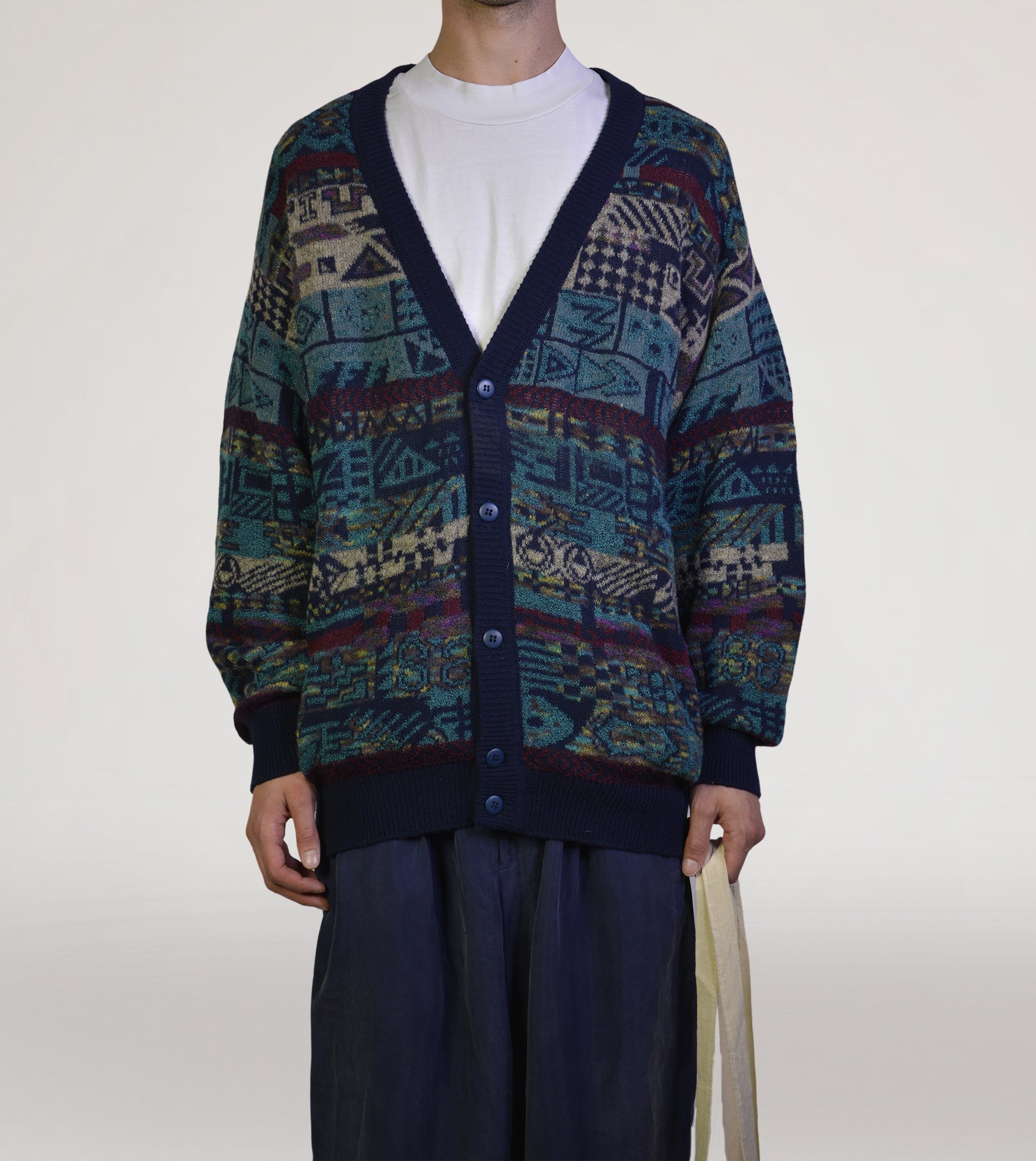 80s cardigan - PICKNWEIGHT - VINTAGE KILO STORE