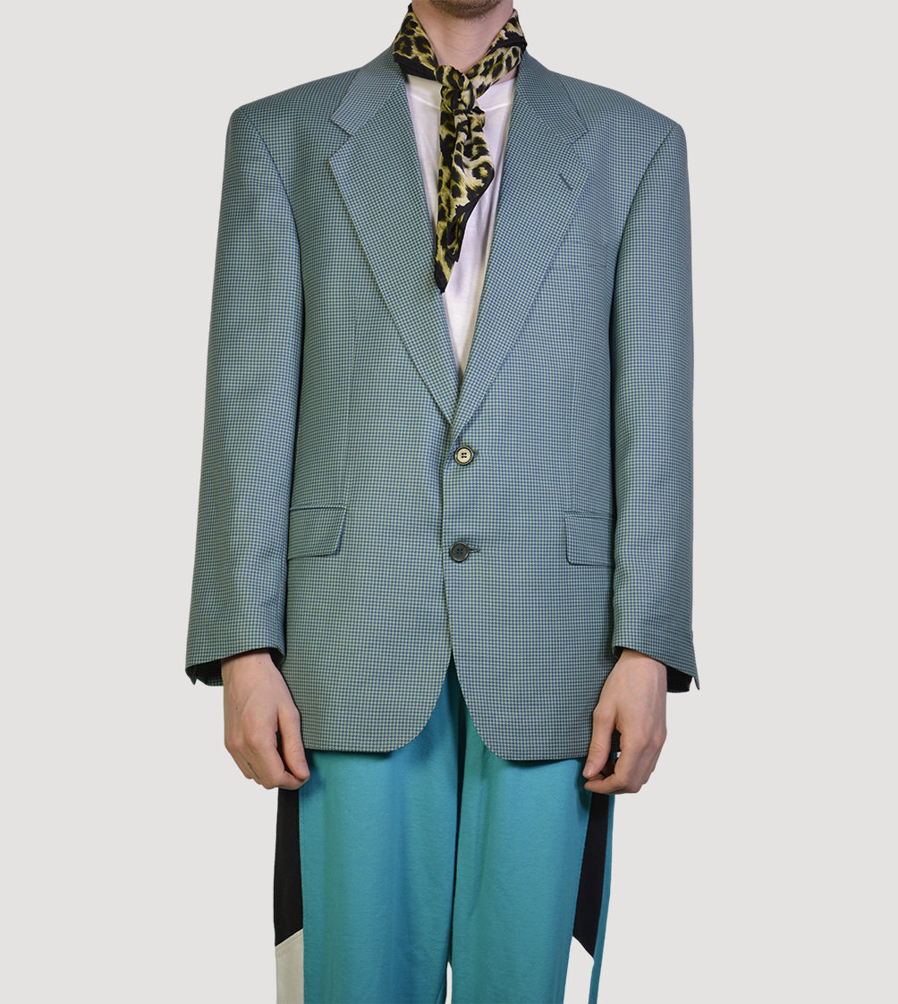 80s check blazer - PICKNWEIGHT - VINTAGE KILO STORE