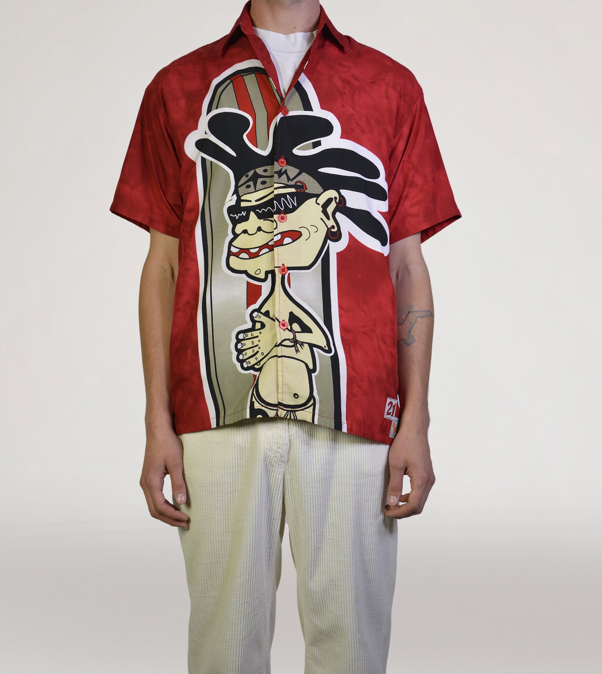 00s printed shirt - PICKNWEIGHT - VINTAGE KILO STORE