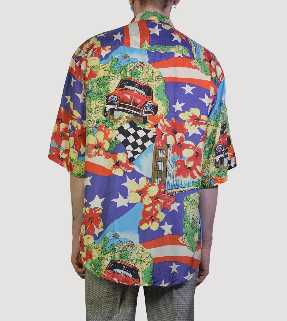Printed silk shirt - PICKNWEIGHT - VINTAGE KILO STORE