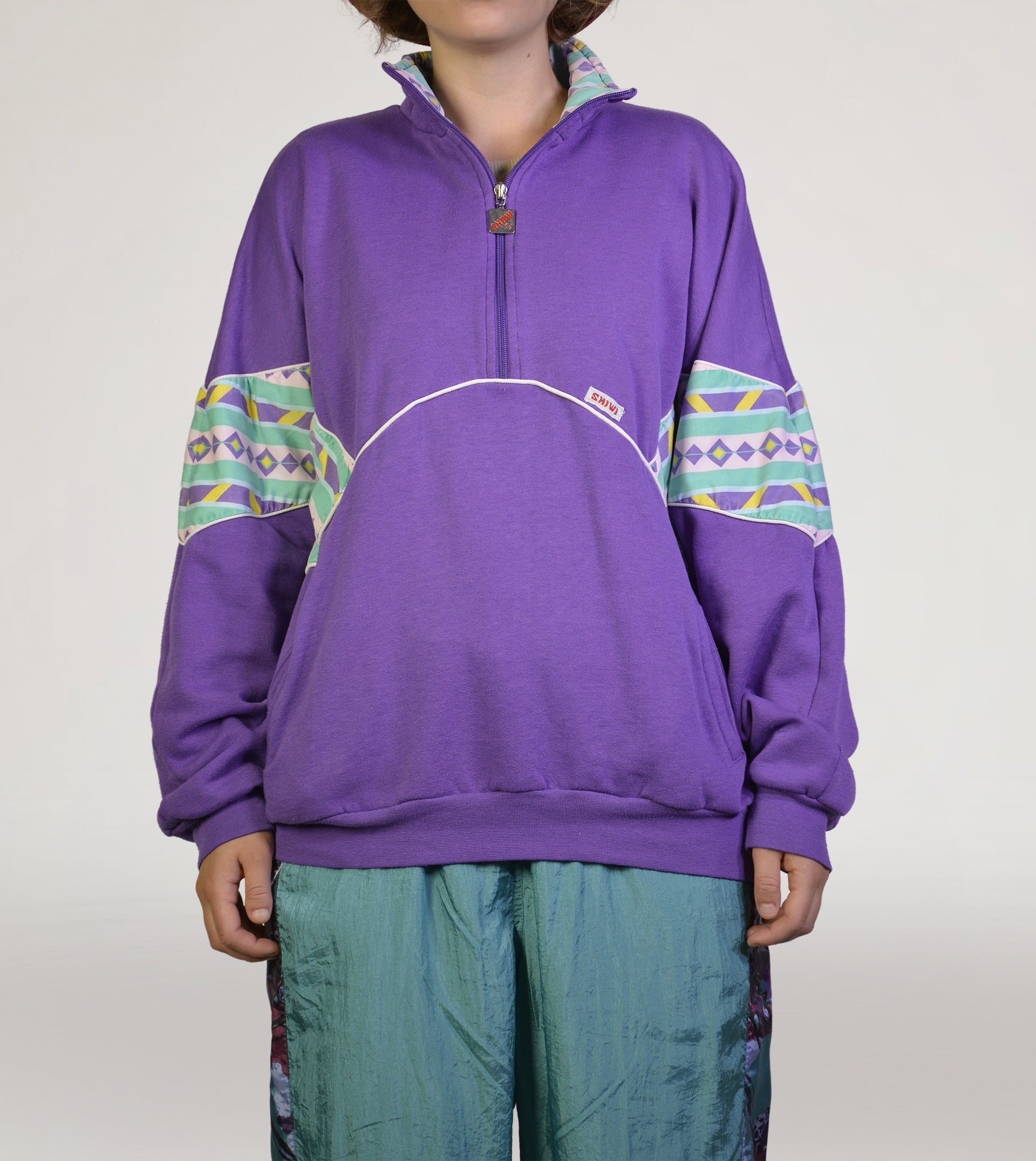 80s zip sweater - PICKNWEIGHT - VINTAGE KILO STORE