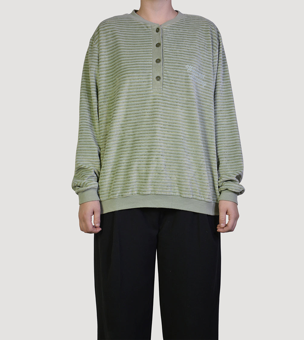 Velour sweater - PICKNWEIGHT - VINTAGE KILO STORE