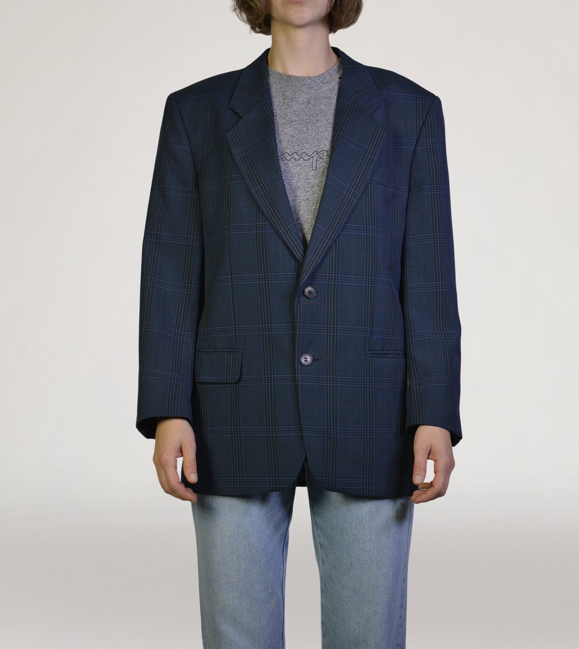 Check blazer - PICKNWEIGHT - VINTAGE KILO STORE