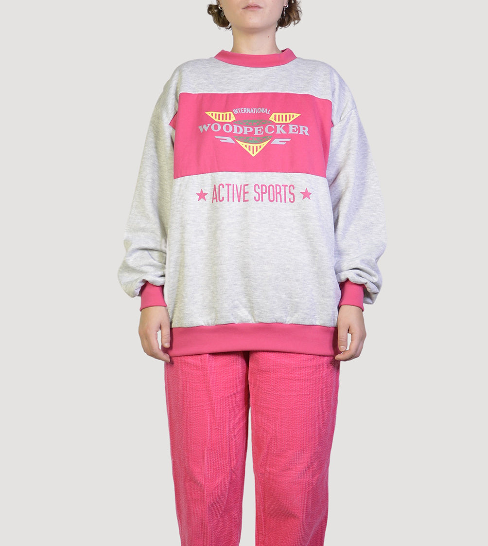 80s sport sweatshirt - PICKNWEIGHT - VINTAGE KILO STORE