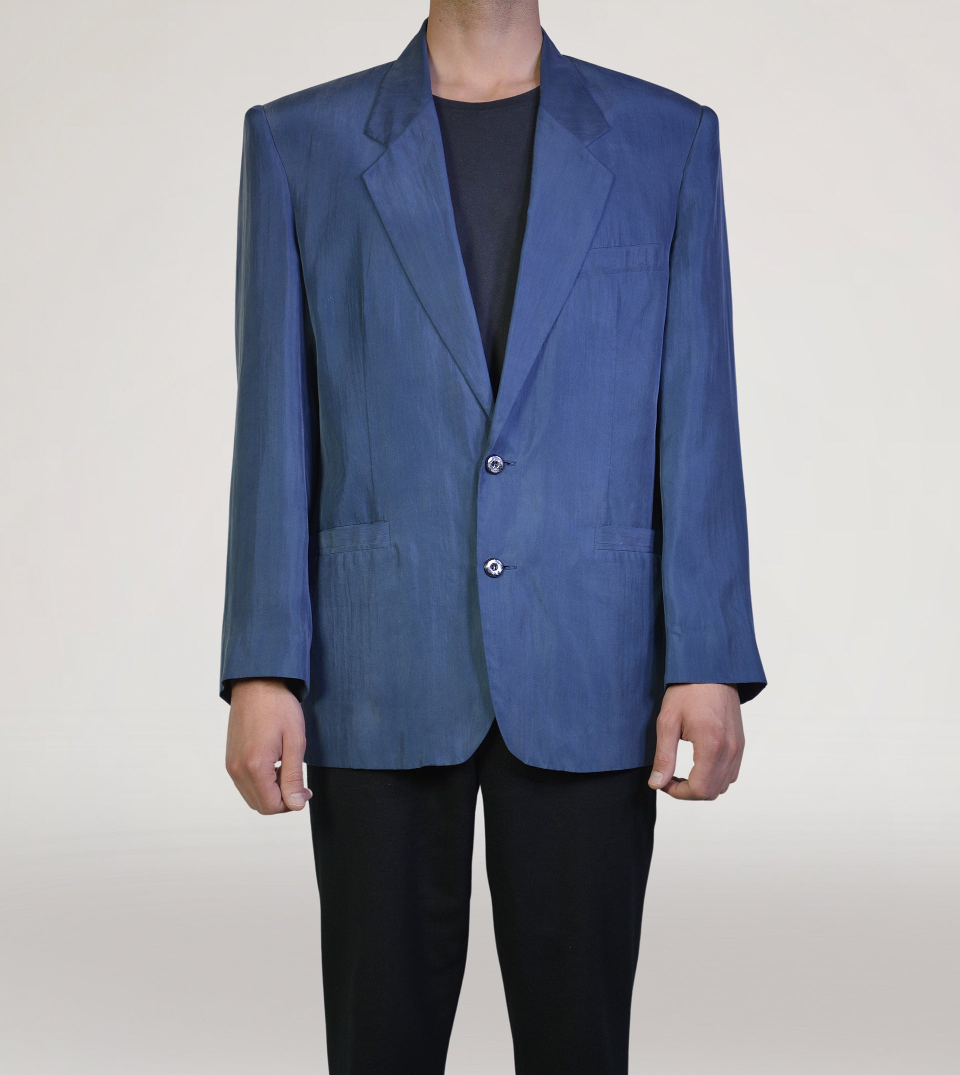 90s silk blazer - PICKNWEIGHT - VINTAGE KILO STORE