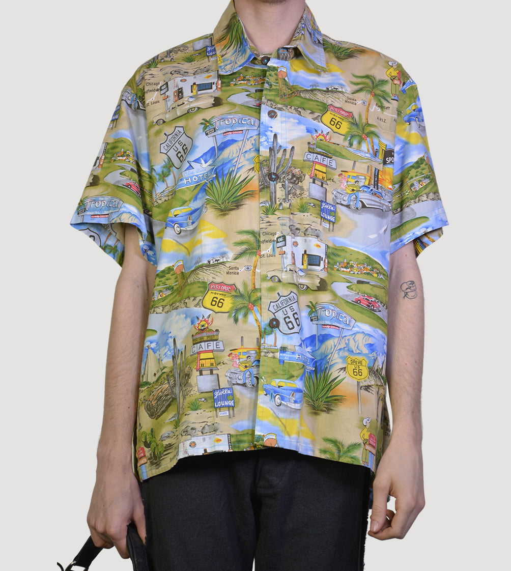 Hawaiian print shirt - PICKNWEIGHT - VINTAGE KILO STORE