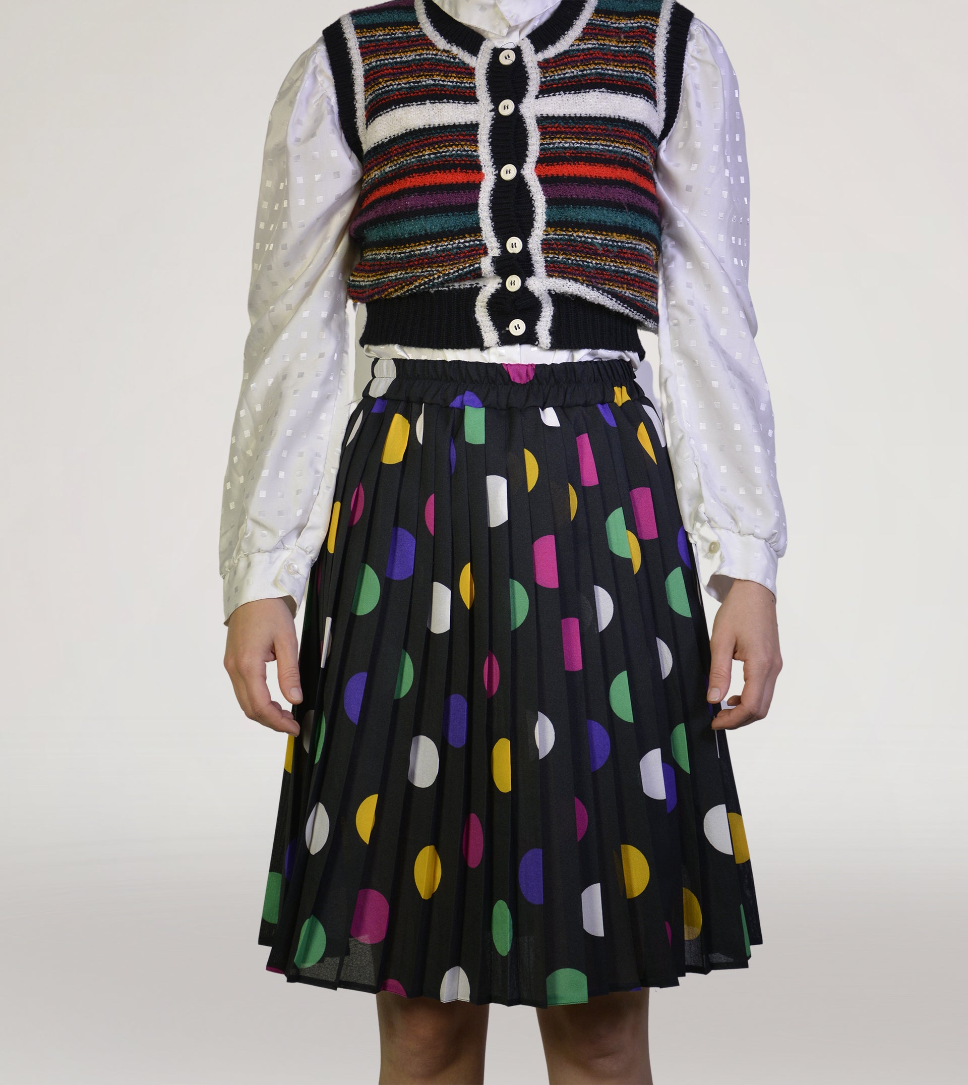 Dotted skirt - PICKNWEIGHT - VINTAGE KILO STORE