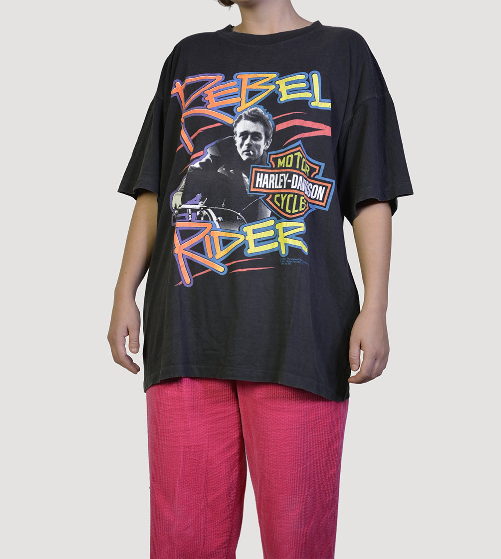 Harley x James Dean tee - PICKNWEIGHT - VINTAGE KILO STORE