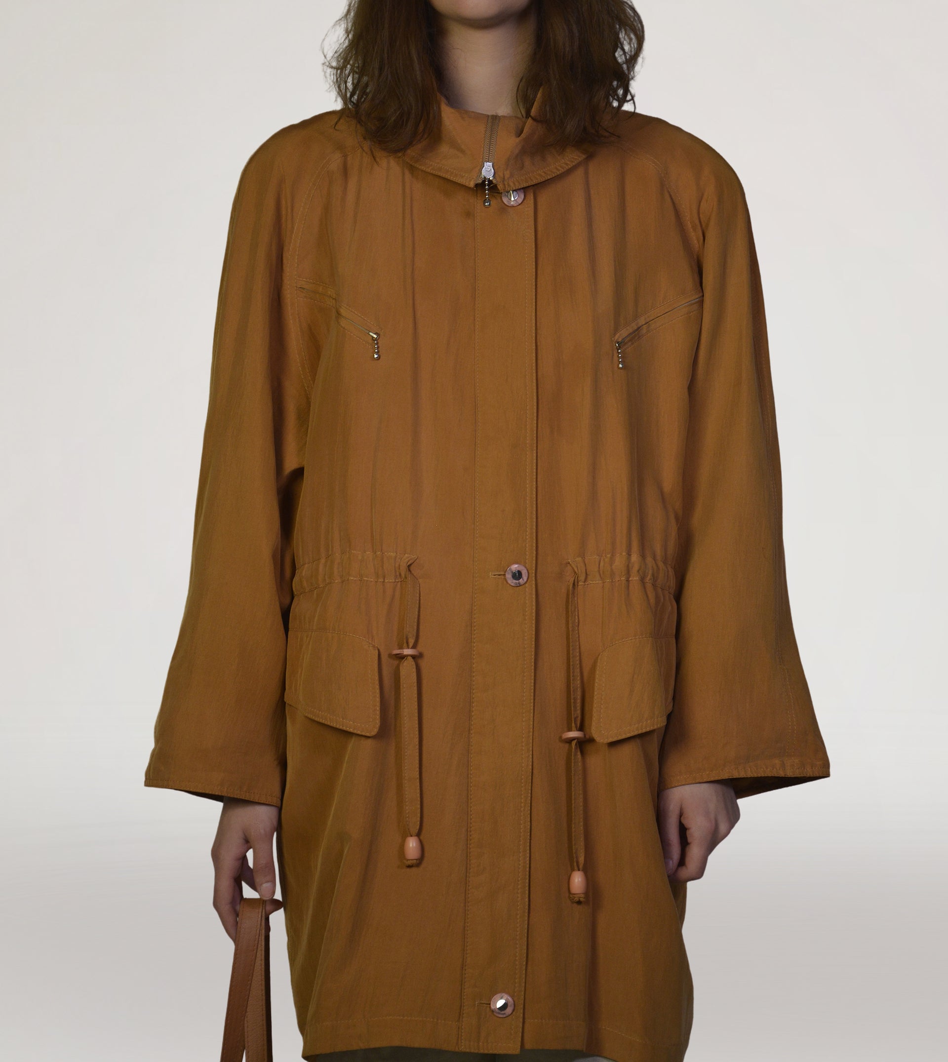 90s silk coat - PICKNWEIGHT - VINTAGE KILO STORE