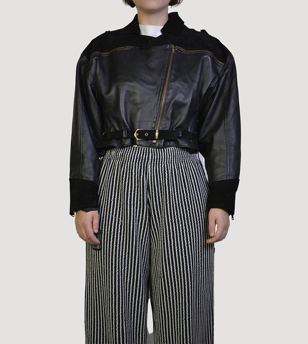 80s biker jacket - PICKNWEIGHT - VINTAGE KILO STORE
