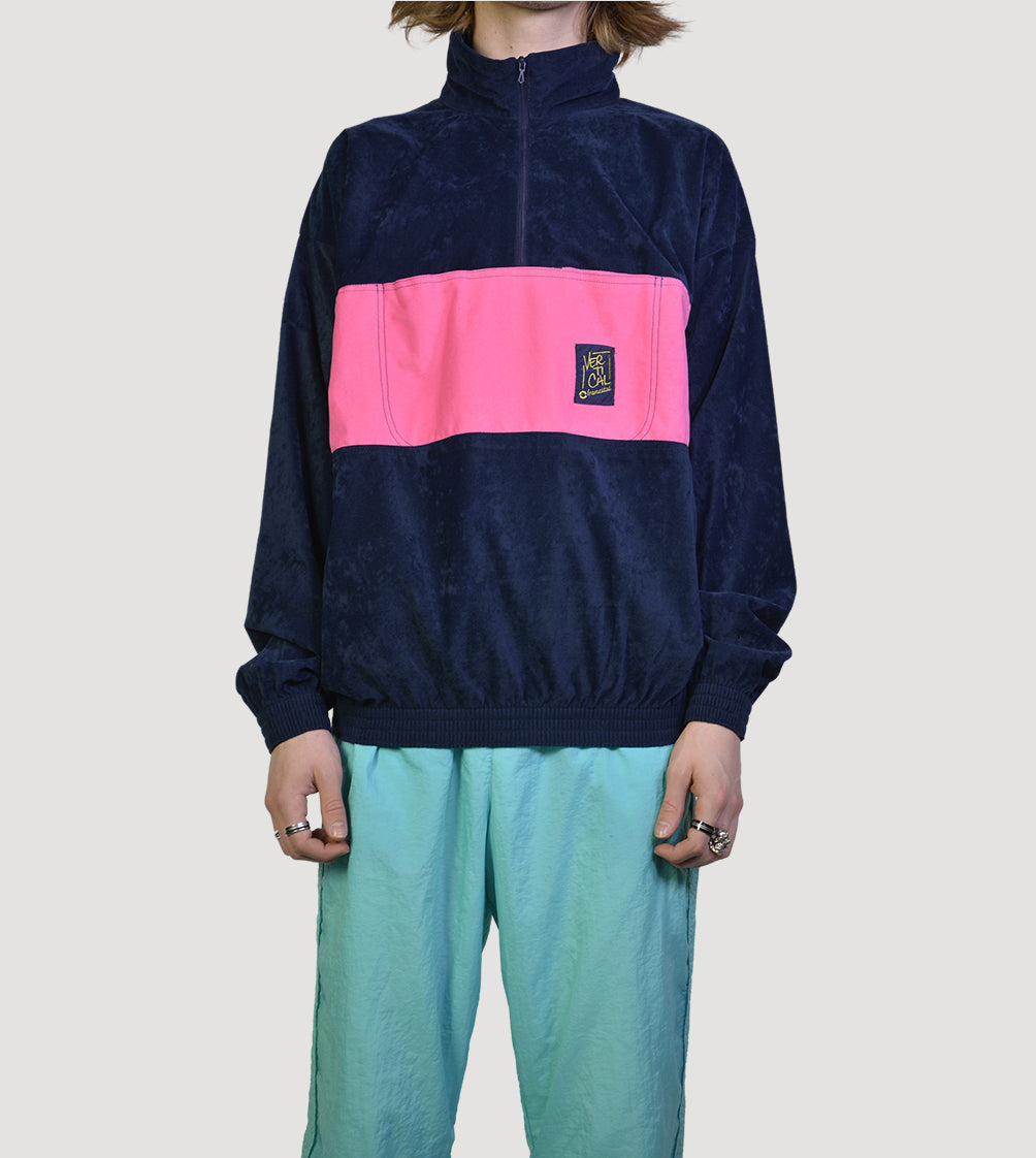 80s velour sweater - PICKNWEIGHT - VINTAGE KILO STORE