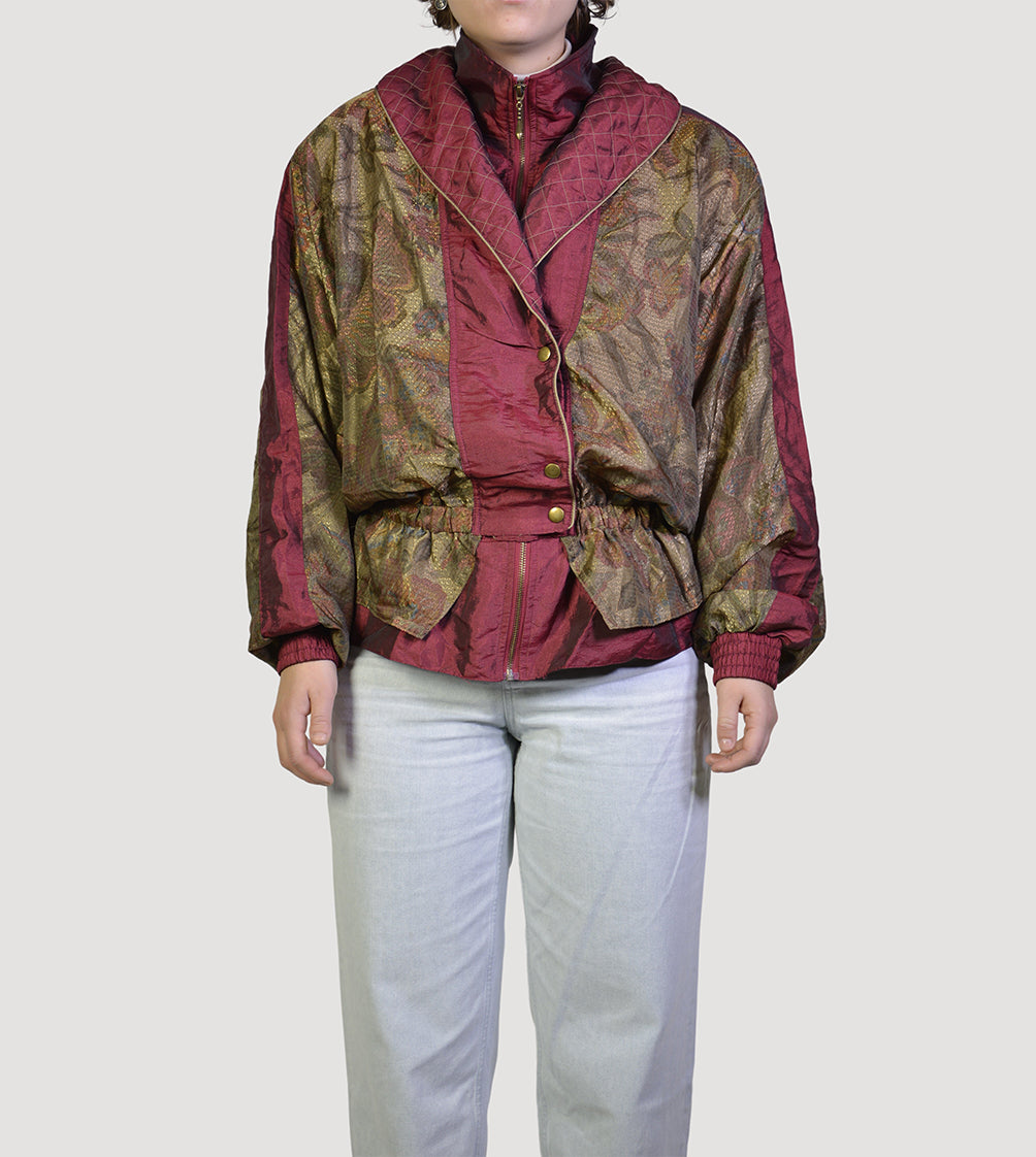 80s poly jacket - PICKNWEIGHT - VINTAGE KILO STORE