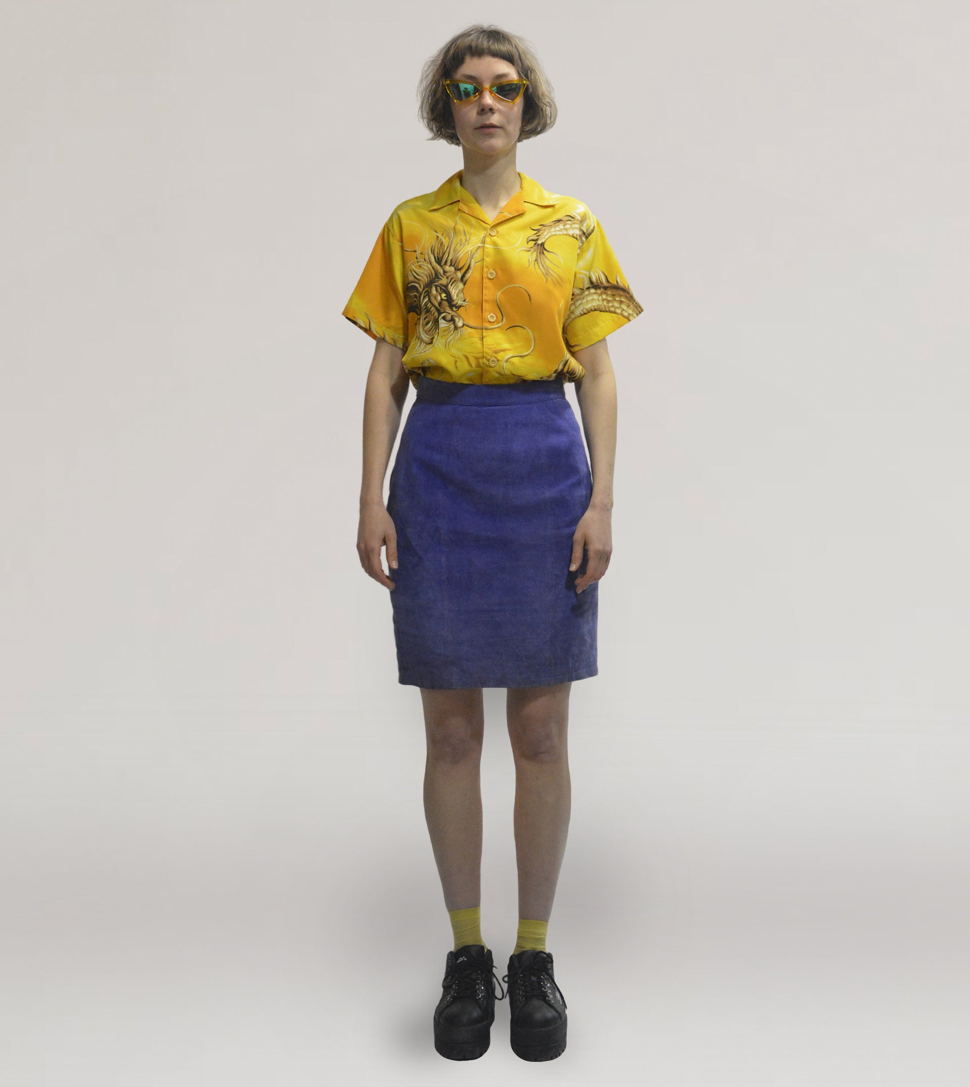Leather skirt - PICKNWEIGHT - VINTAGE KILO STORE