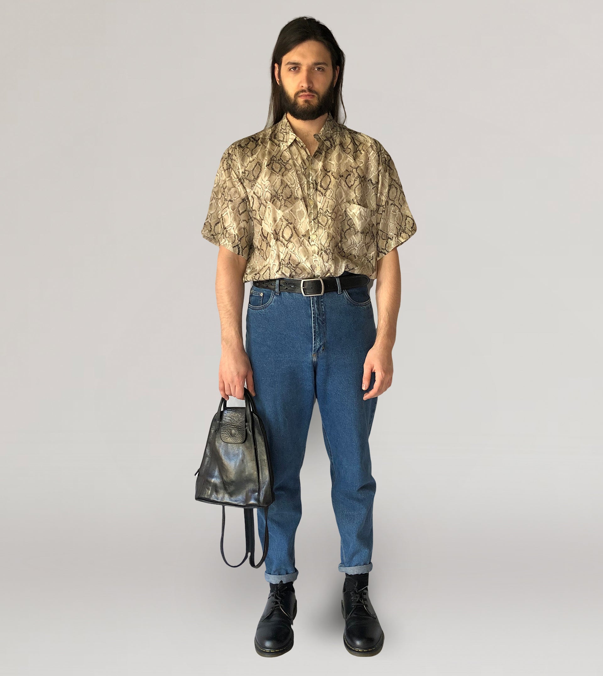 Snake print shirt - PICKNWEIGHT - VINTAGE KILO STORE