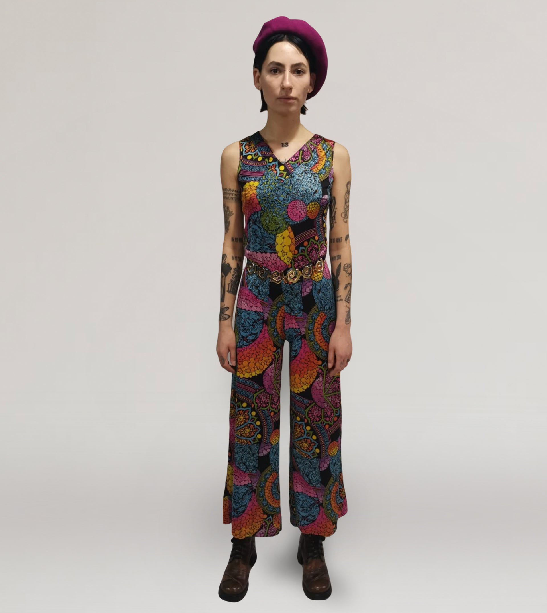 Printed jumpsuit - PICKNWEIGHT - VINTAGE KILO STORE