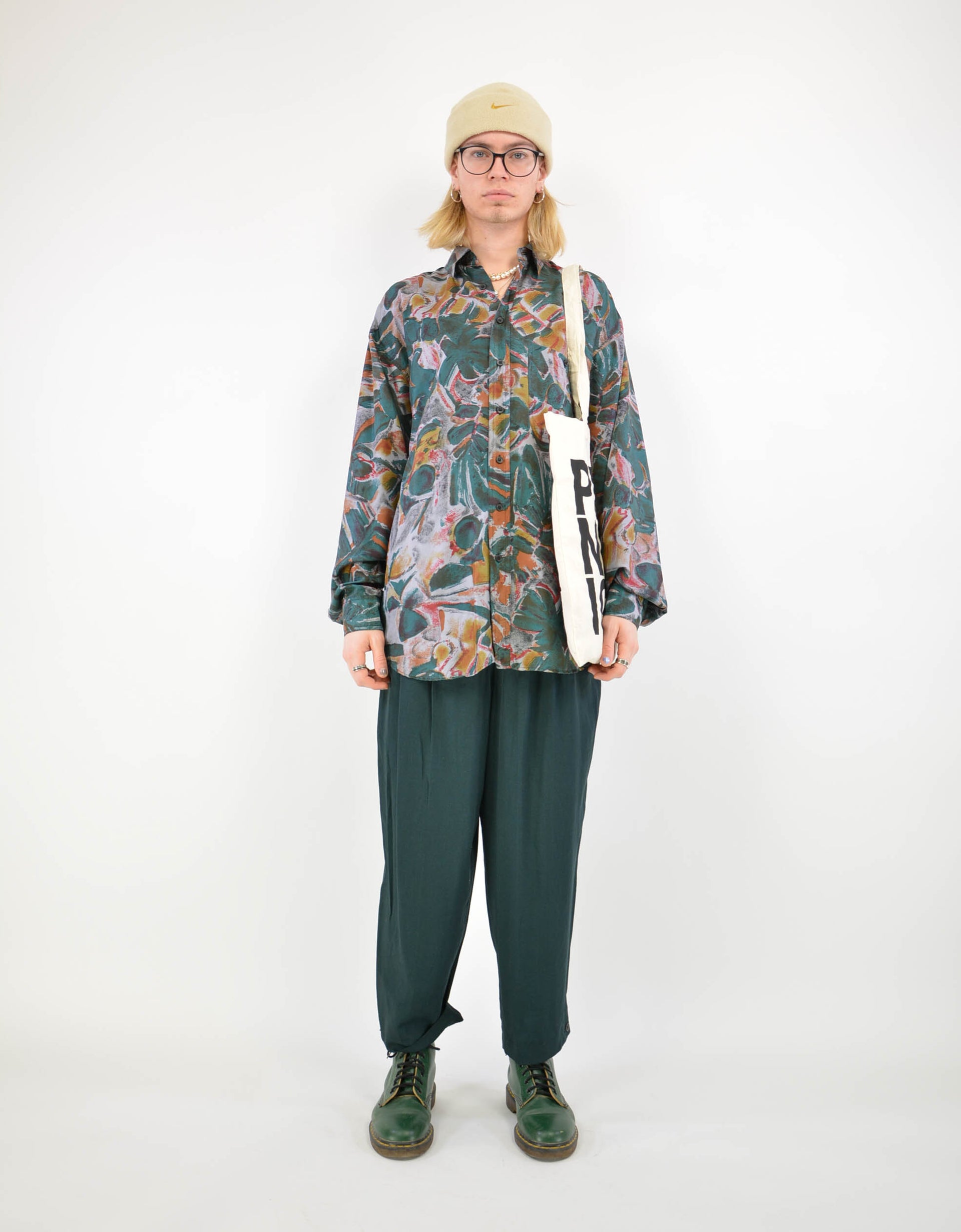 80s silk shirt - PICKNWEIGHT - VINTAGE KILO STORE