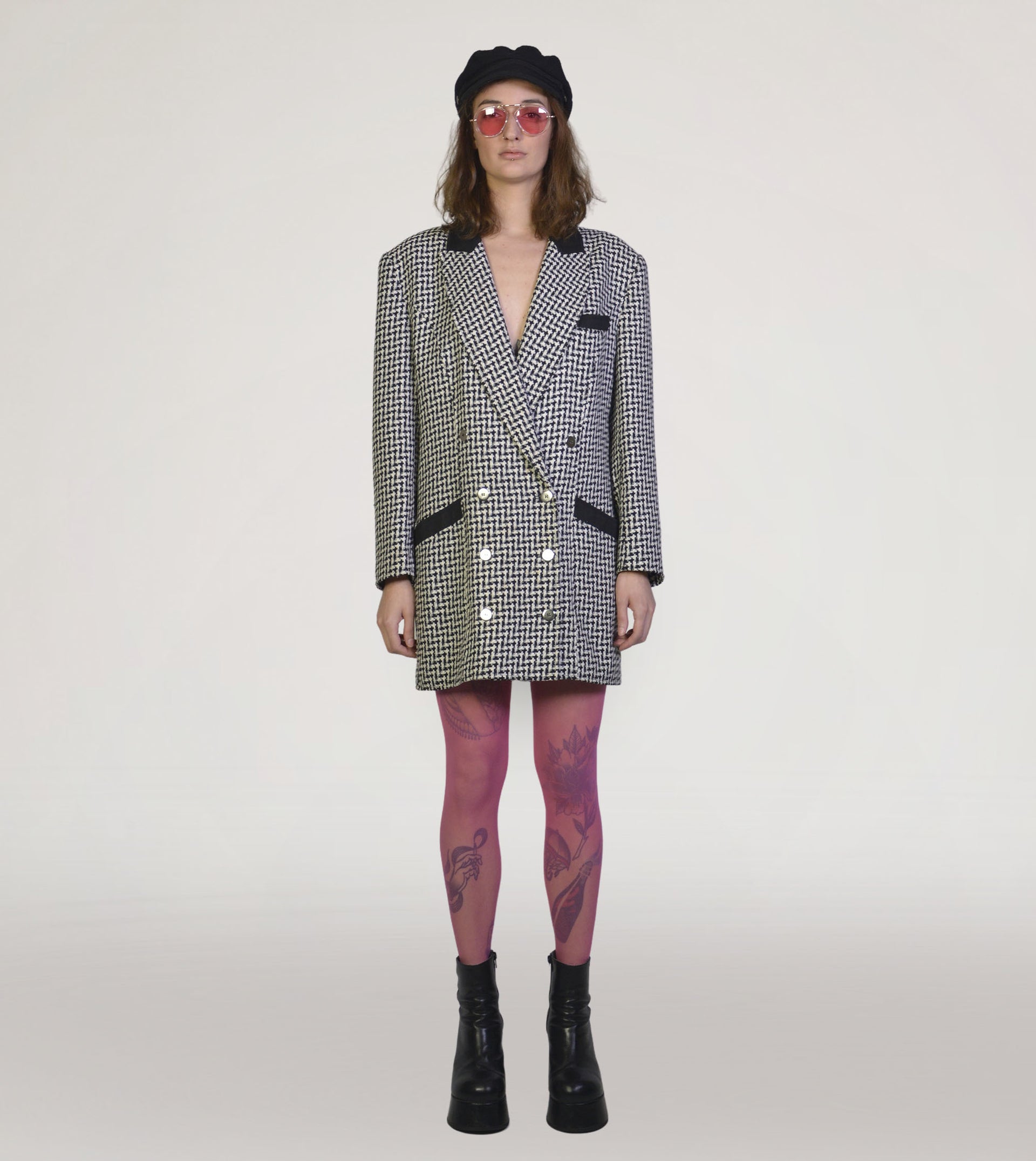 Oversized double breasted blazer - PICKNWEIGHT - VINTAGE KILO STORE