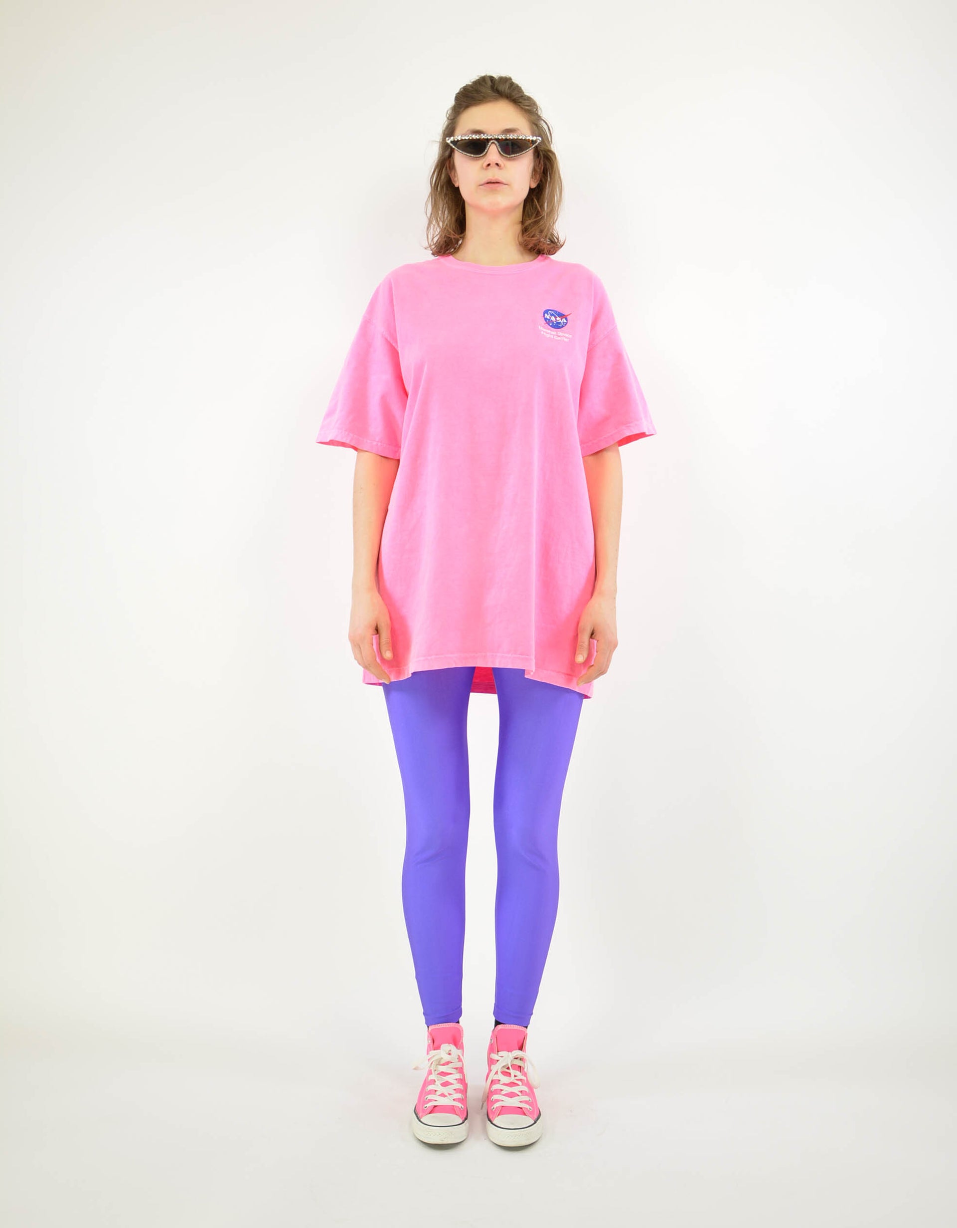 80s NASA print tee - PICKNWEIGHT - VINTAGE KILO STORE