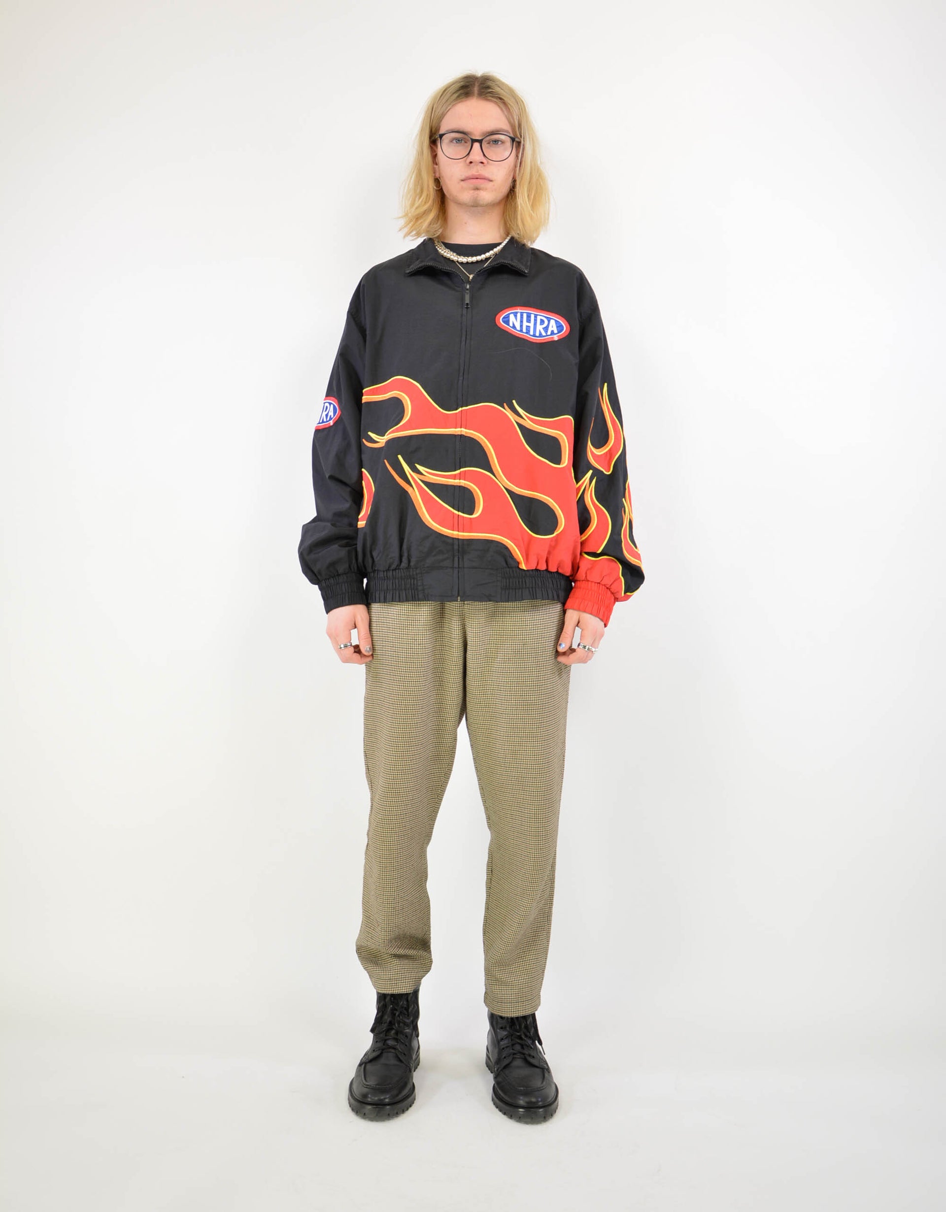 90s NASCAR race team jacket - PICKNWEIGHT - VINTAGE KILO STORE
