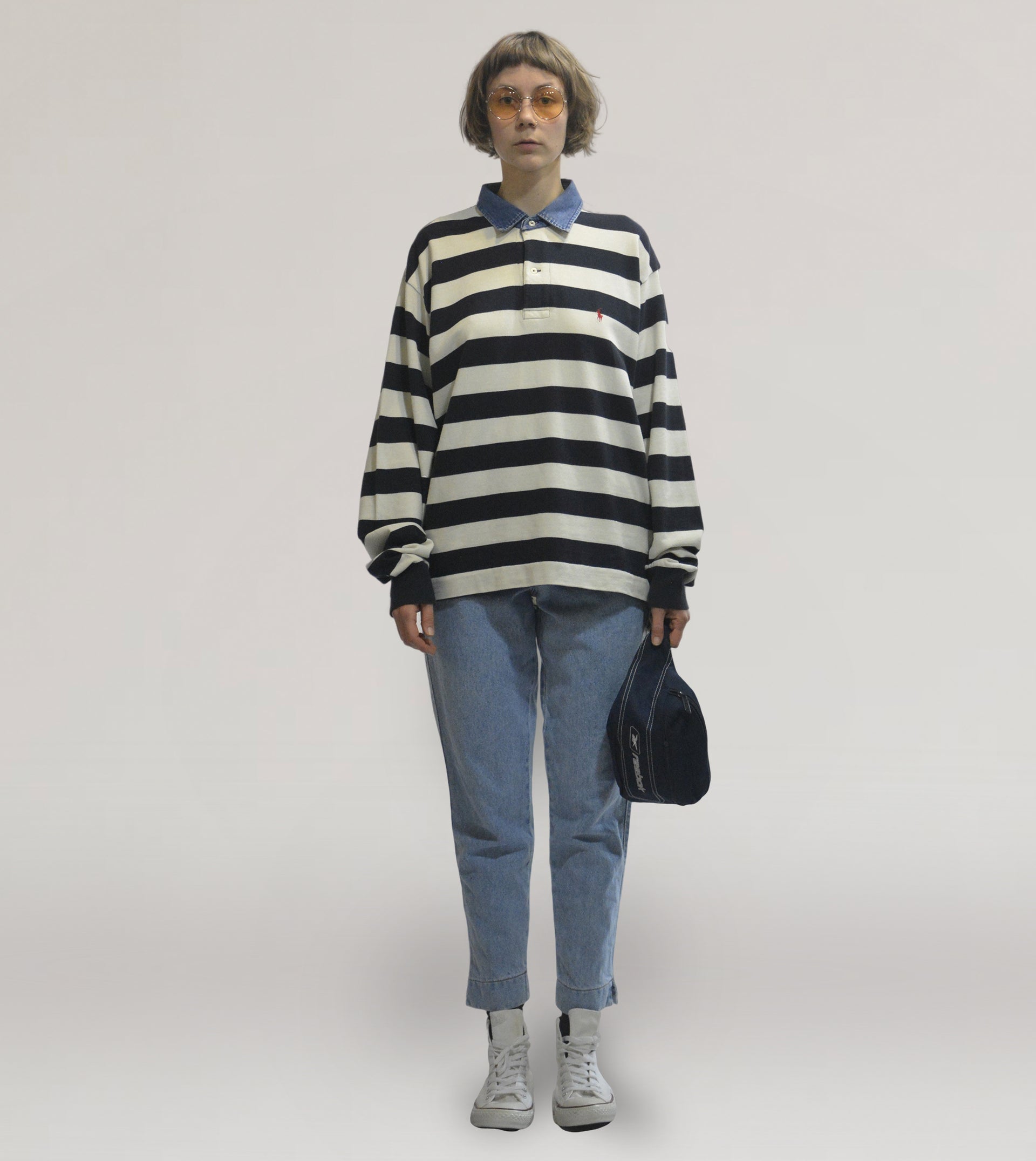 Polo long sleeve - PICKNWEIGHT - VINTAGE KILO STORE