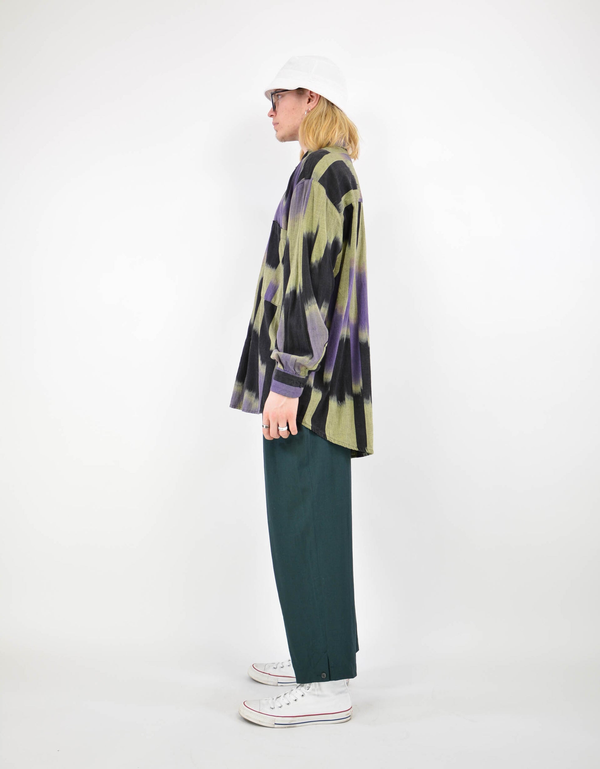 90s cotton shirt - PICKNWEIGHT - VINTAGE KILO STORE