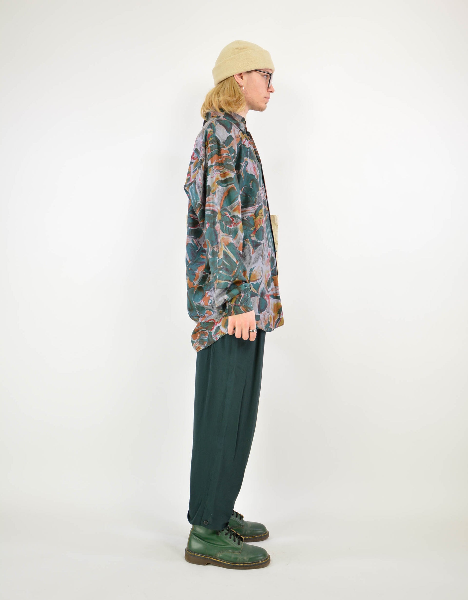 80s silk shirt - PICKNWEIGHT - VINTAGE KILO STORE