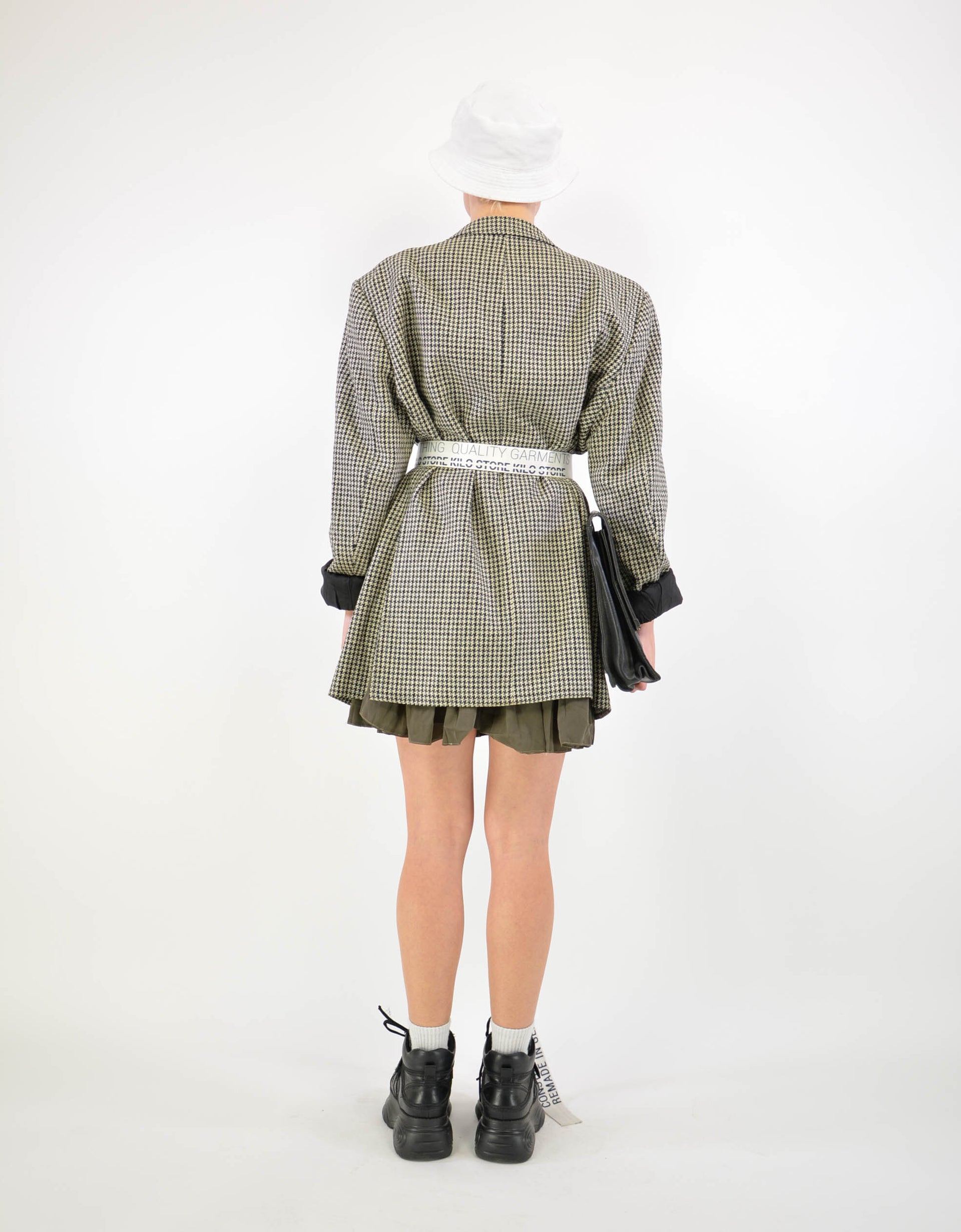Oversized check blazer - PICKNWEIGHT - VINTAGE KILO STORE