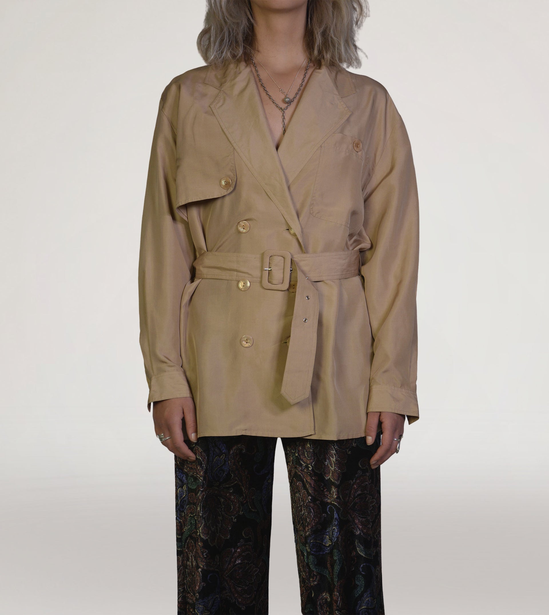 Silk jacket - PICKNWEIGHT - VINTAGE KILO STORE