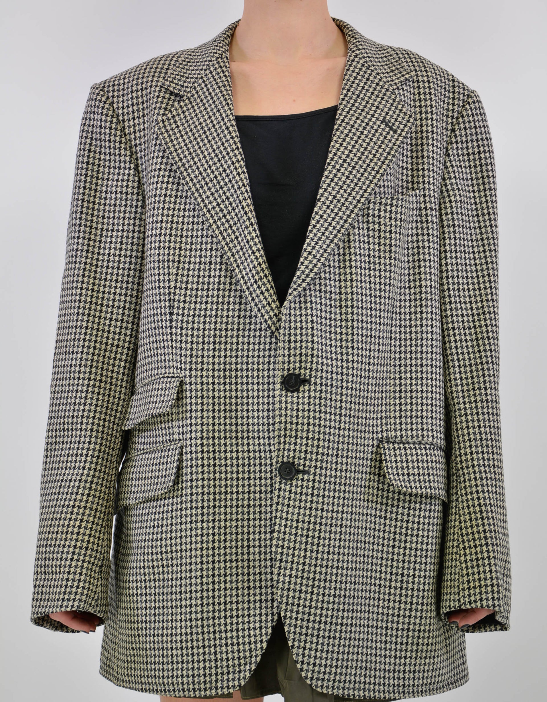 Oversized check blazer - PICKNWEIGHT - VINTAGE KILO STORE