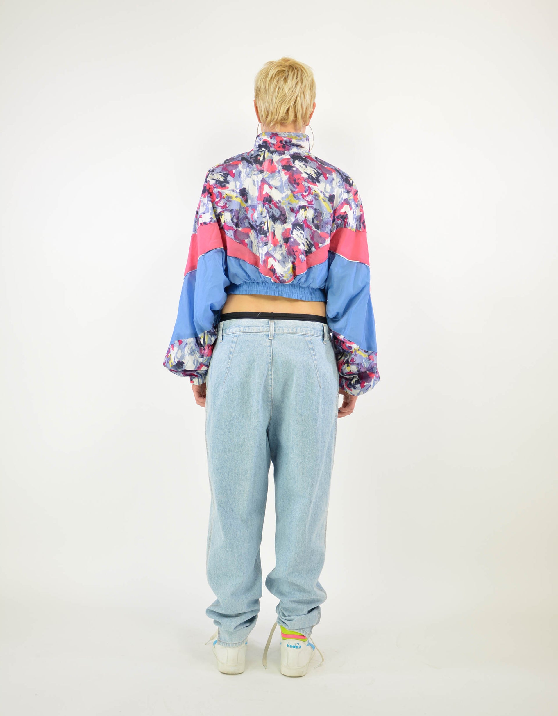 Crop zip track top - PICKNWEIGHT - VINTAGE KILO STORE