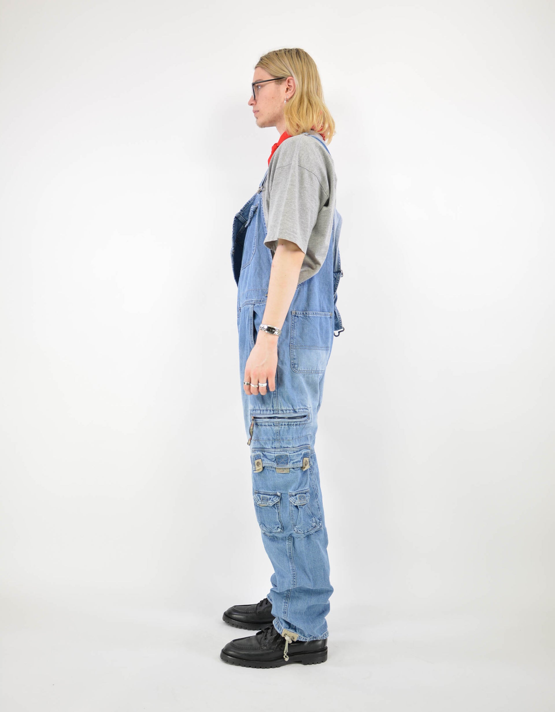 Denim dungaree - PICKNWEIGHT - VINTAGE KILO STORE