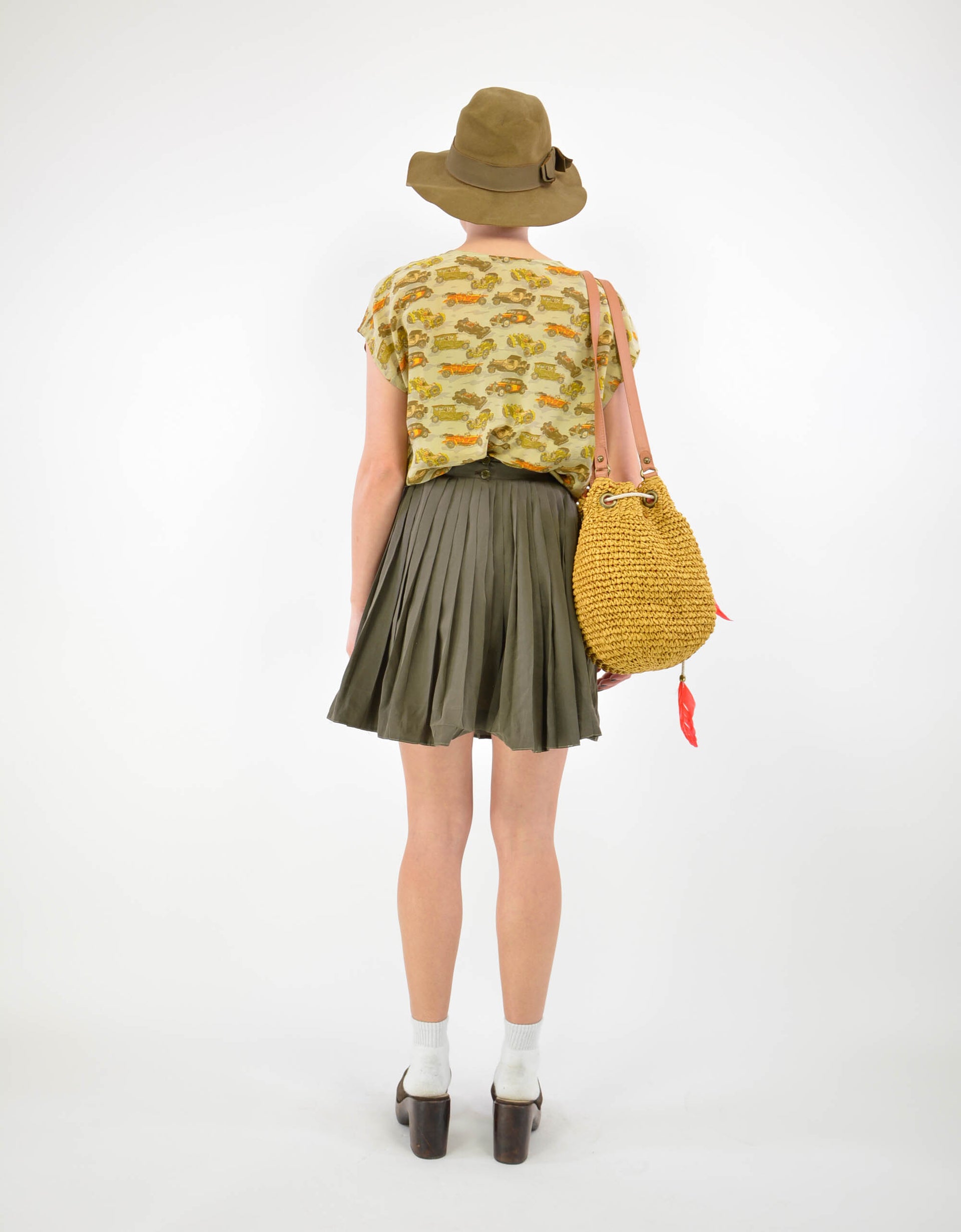 Pleat skirt - PICKNWEIGHT - VINTAGE KILO STORE