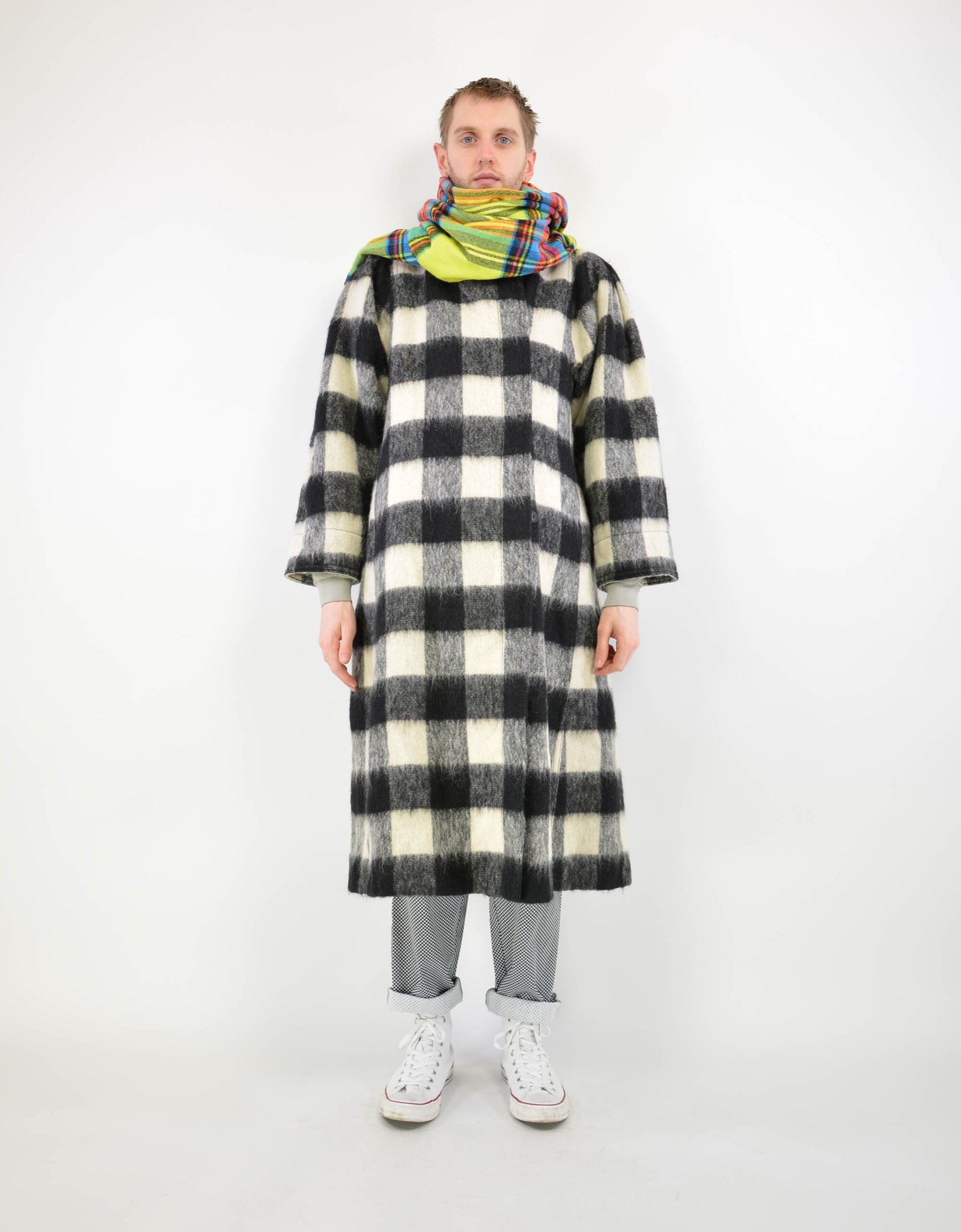 Special check coat - PICKNWEIGHT - VINTAGE KILO STORE