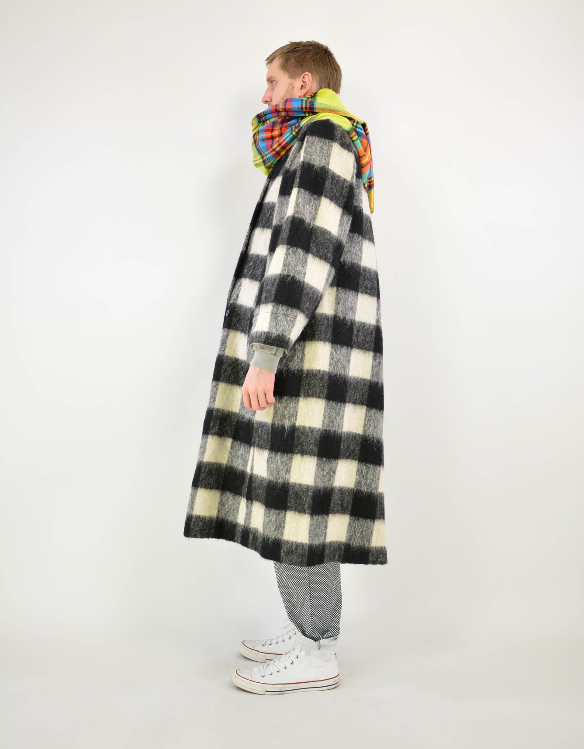 Special check coat - PICKNWEIGHT - VINTAGE KILO STORE