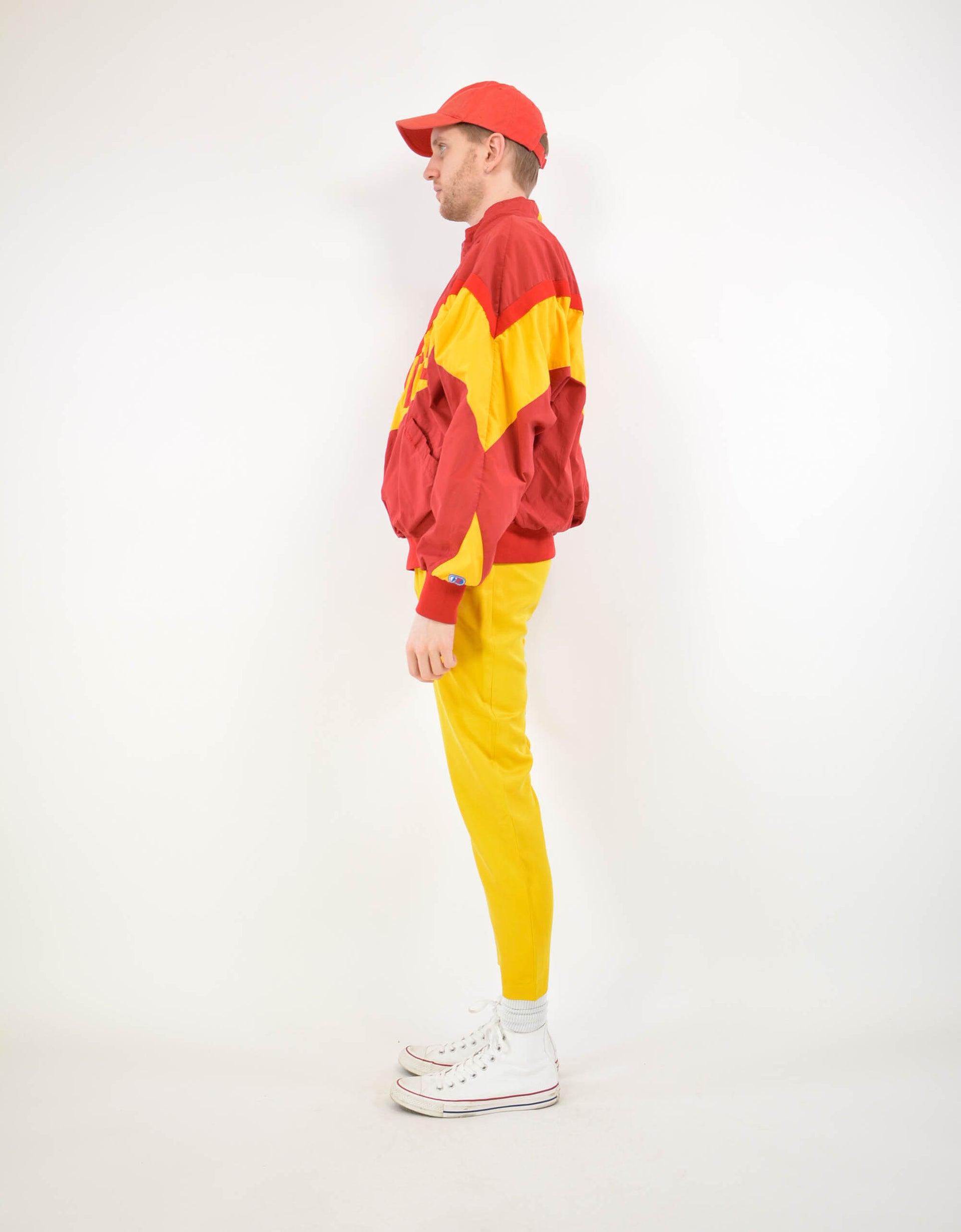 80s poly jacket - PICKNWEIGHT - VINTAGE KILO STORE