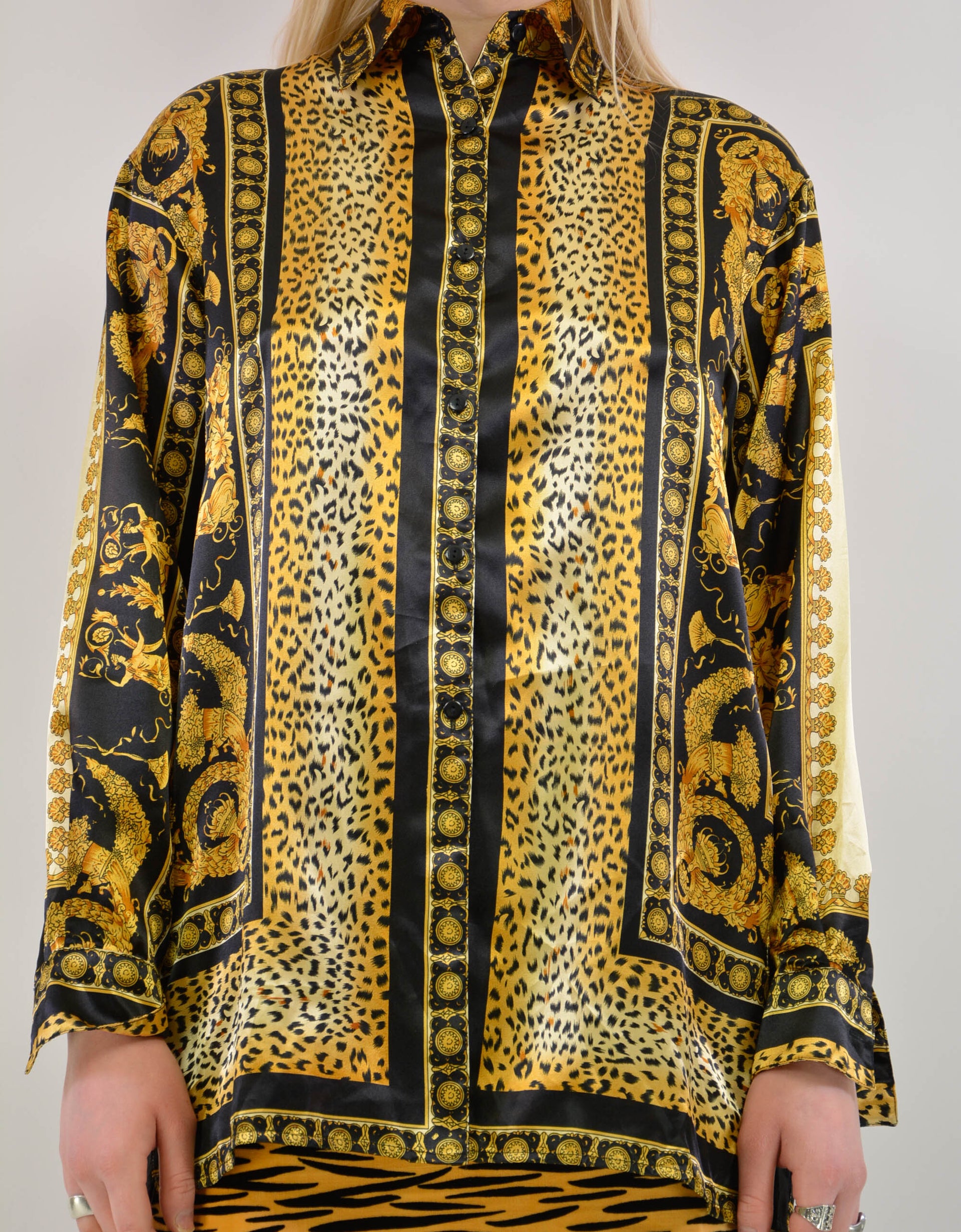 Baroque printed blouse - PICKNWEIGHT - VINTAGE KILO STORE