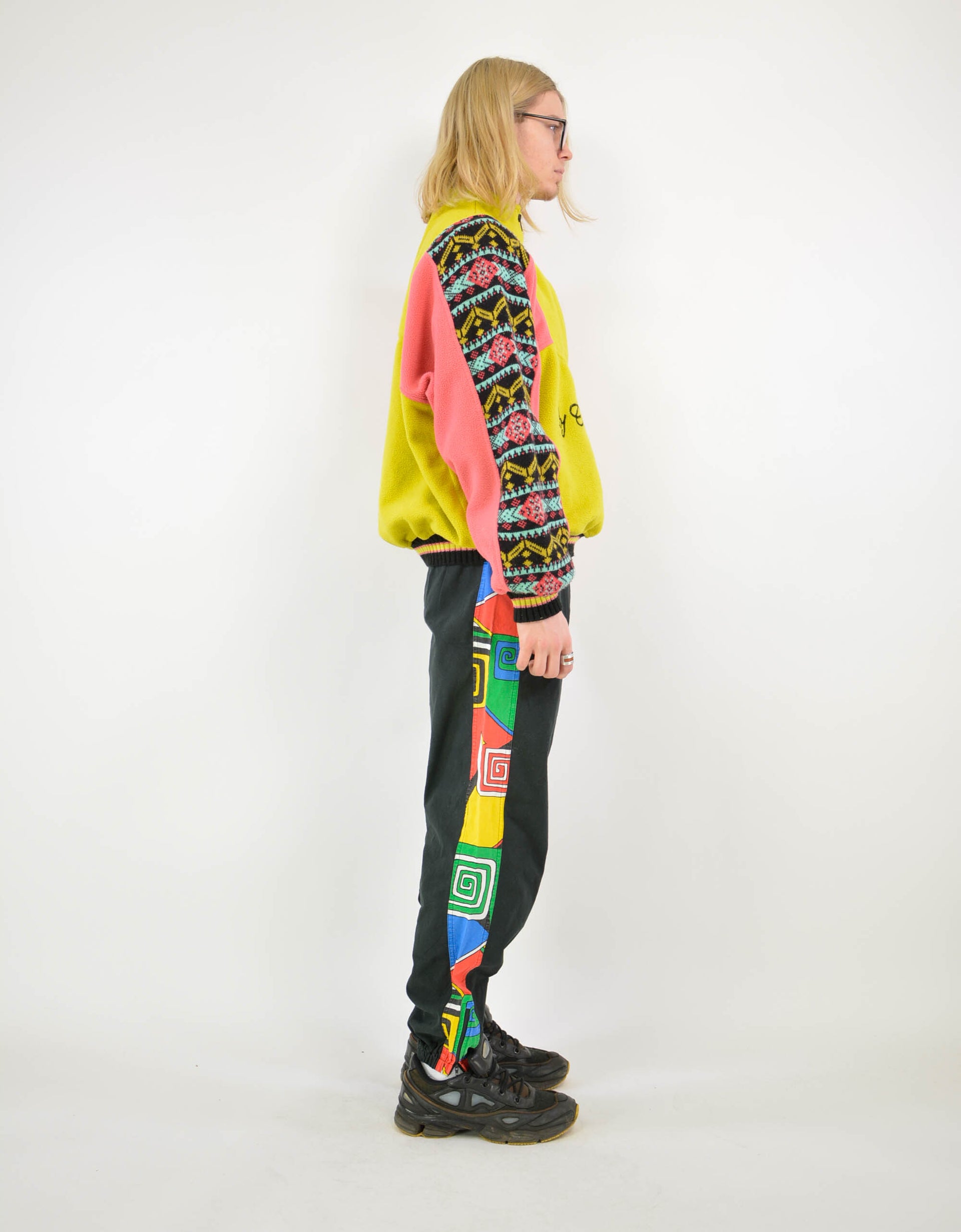80s special fleece zip sweater - PICKNWEIGHT - VINTAGE KILO STORE
