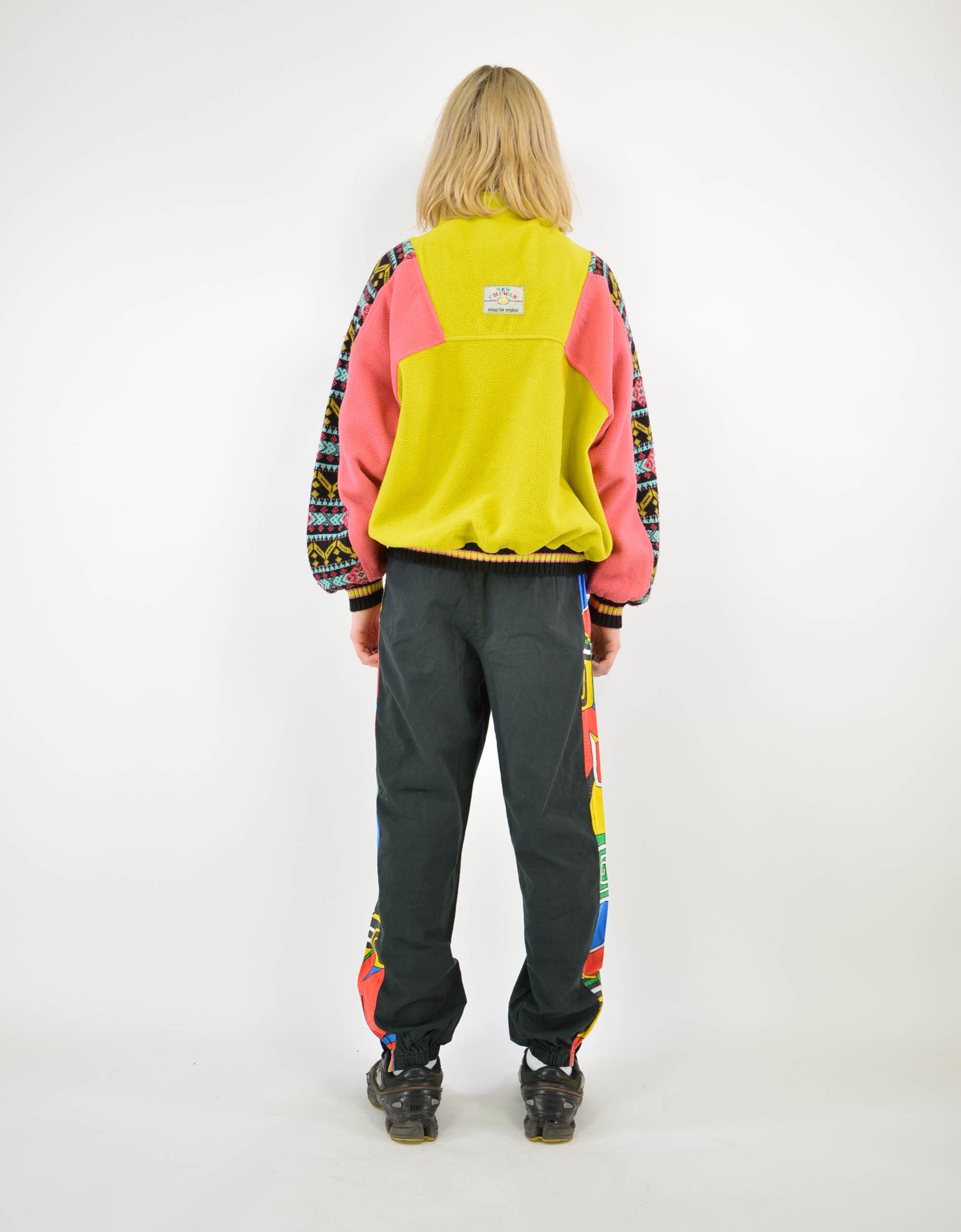 80s special fleece zip sweater - PICKNWEIGHT - VINTAGE KILO STORE