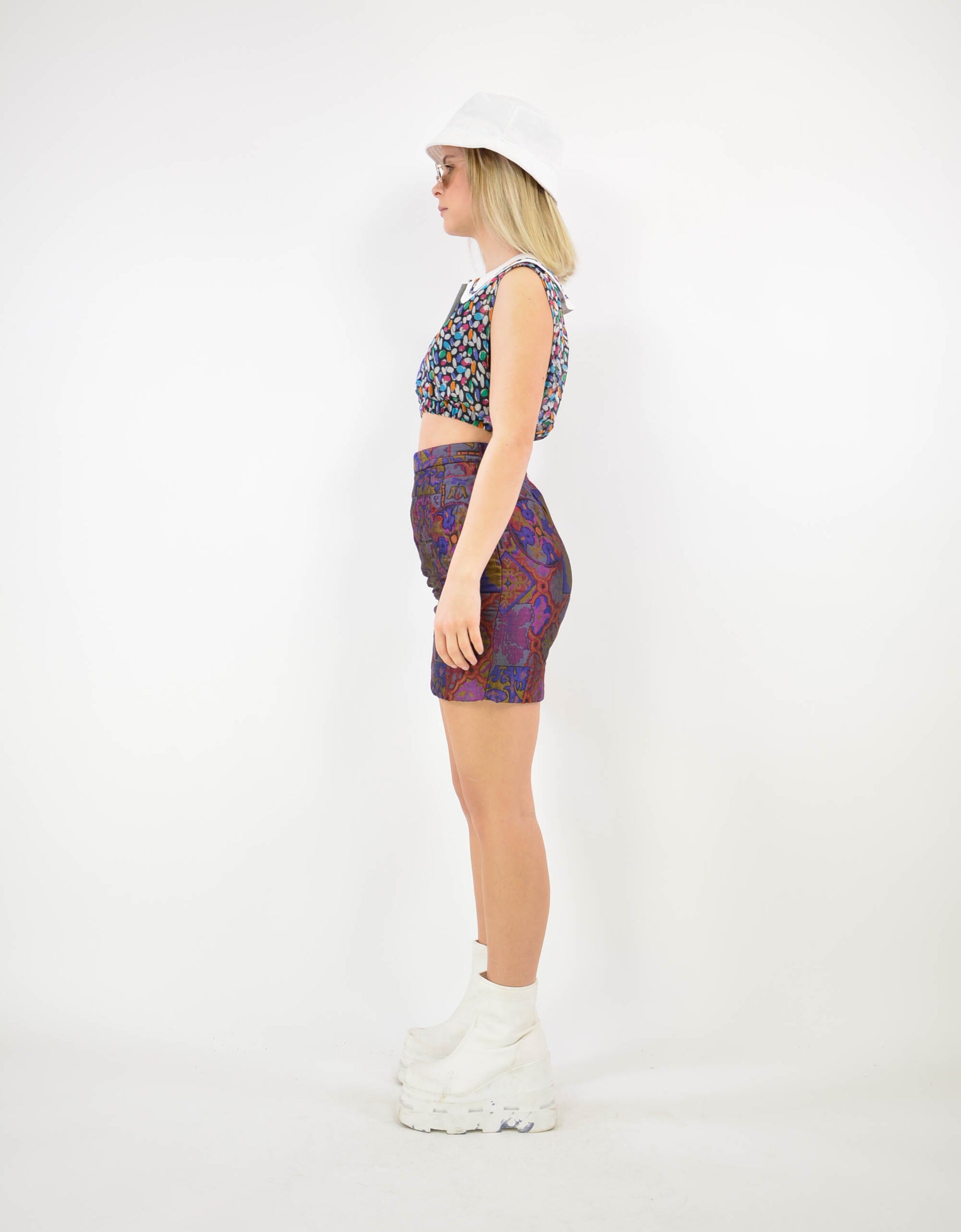 Printed mini skirt - PICKNWEIGHT - VINTAGE KILO STORE