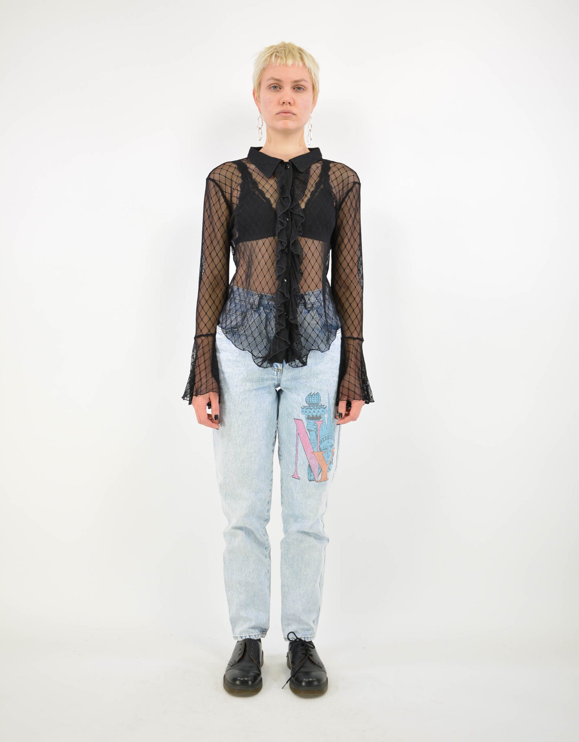 Transparent blouse - PICKNWEIGHT - VINTAGE KILO STORE