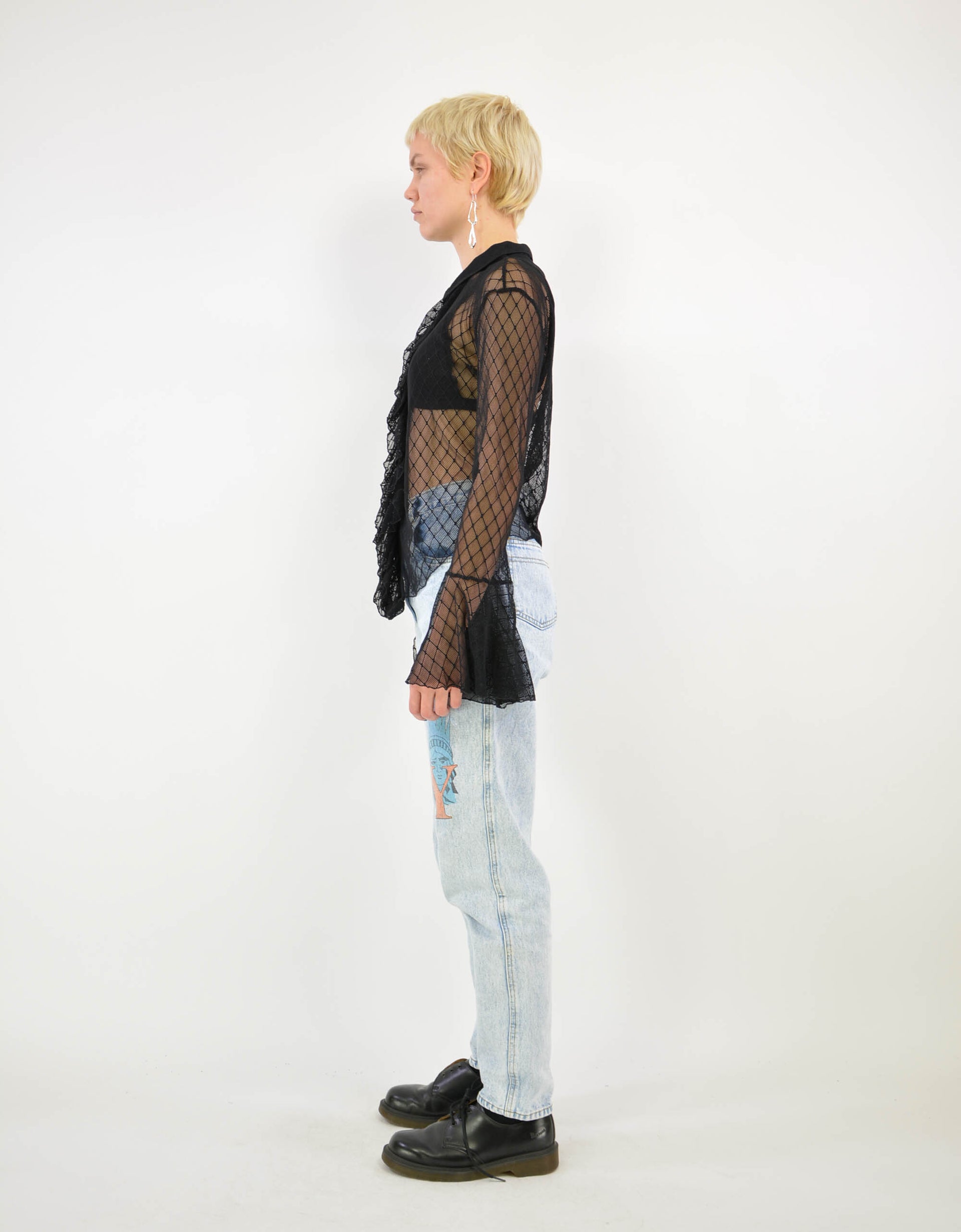 Transparent blouse - PICKNWEIGHT - VINTAGE KILO STORE