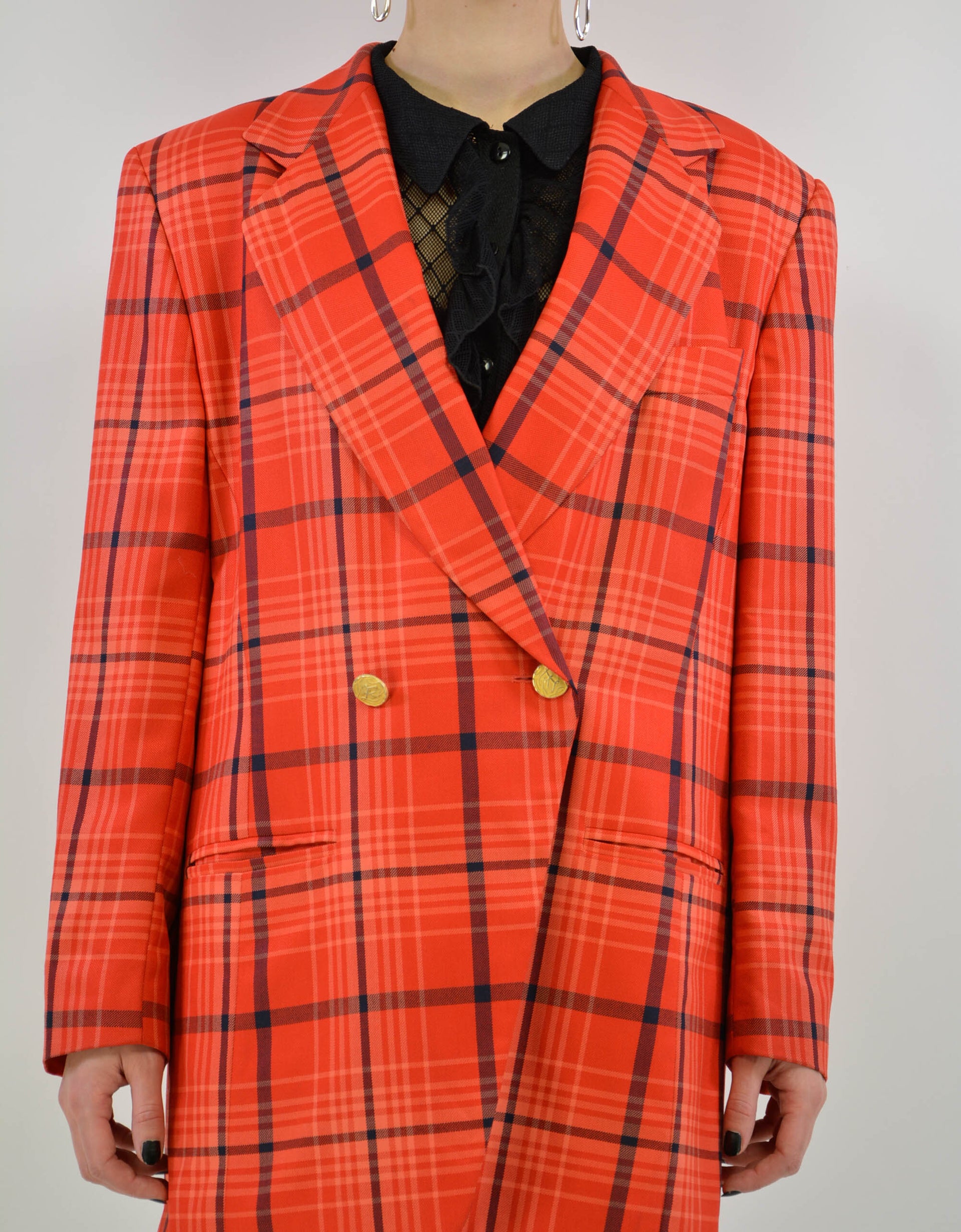Oversized check blazer - PICKNWEIGHT - VINTAGE KILO STORE