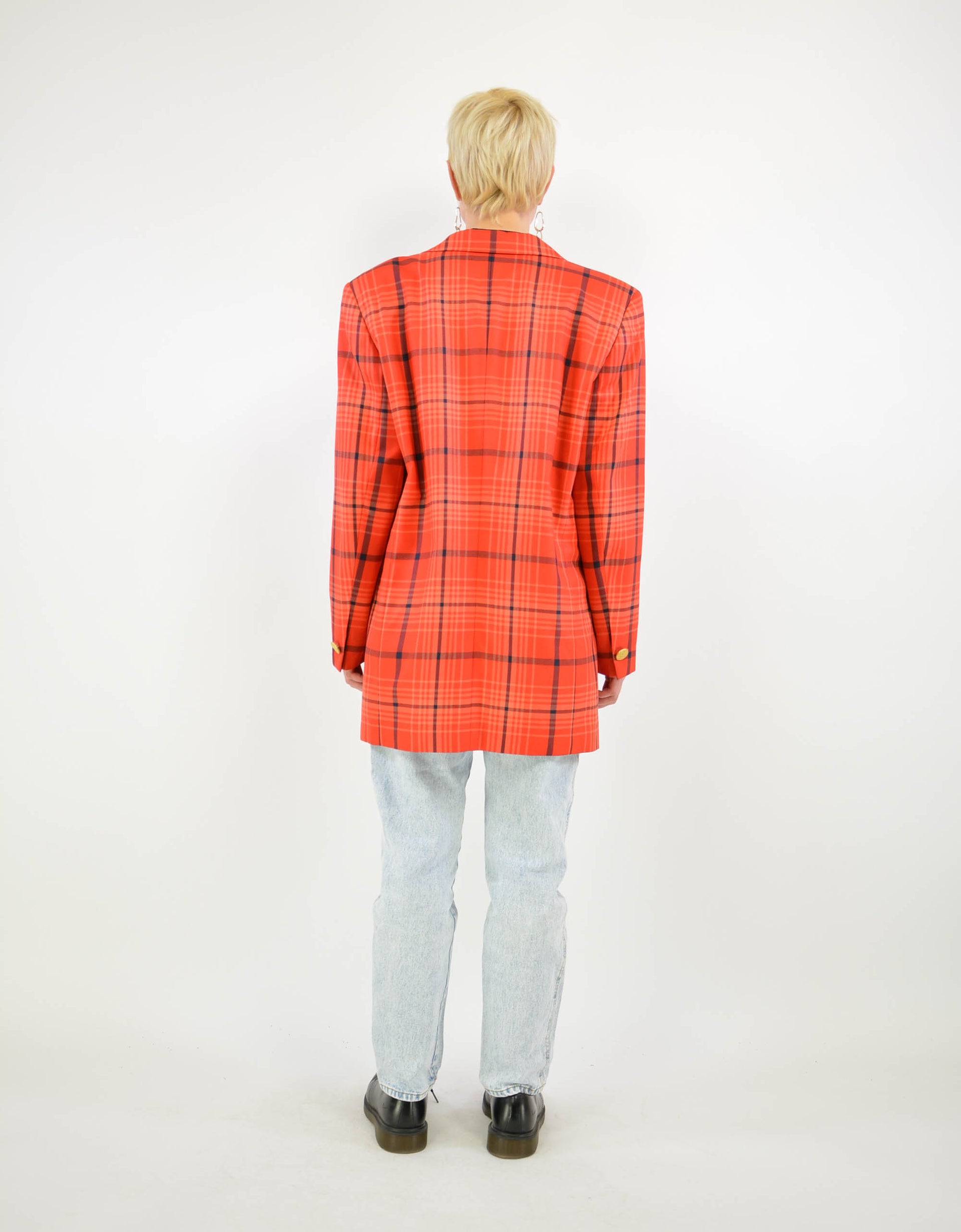 Oversized check blazer - PICKNWEIGHT - VINTAGE KILO STORE