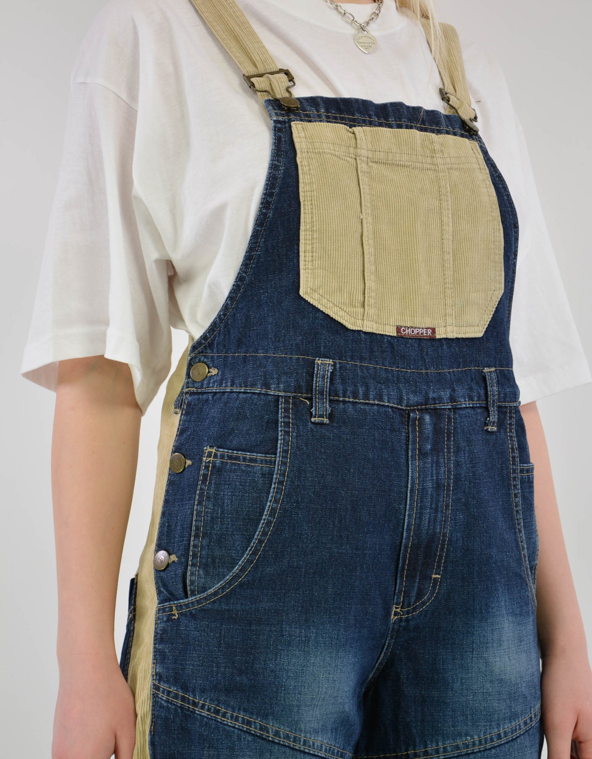 Denim dungaree - PICKNWEIGHT - VINTAGE KILO STORE