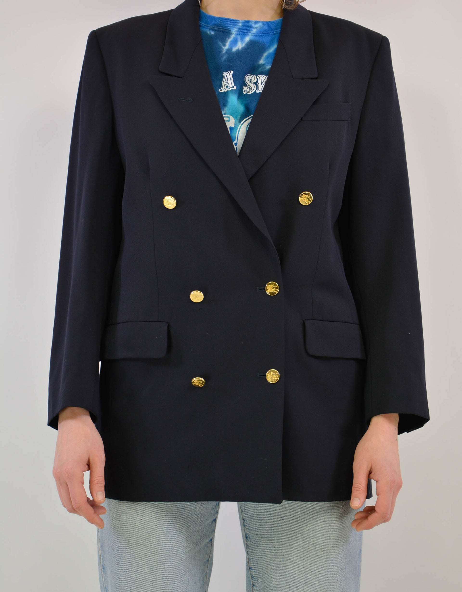 Double breasted blazer - PICKNWEIGHT - VINTAGE KILO STORE