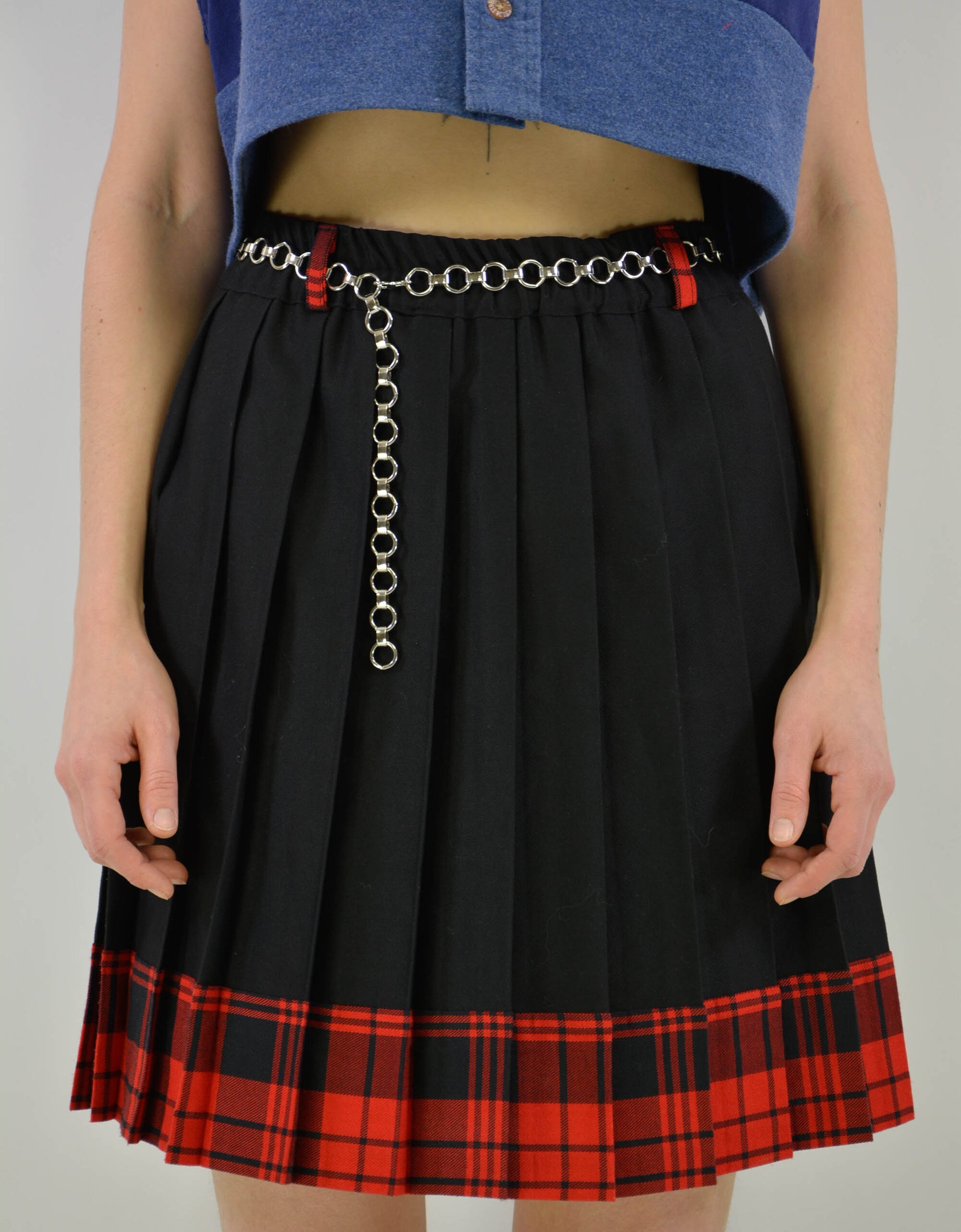 Check skirt - PICKNWEIGHT - VINTAGE KILO STORE