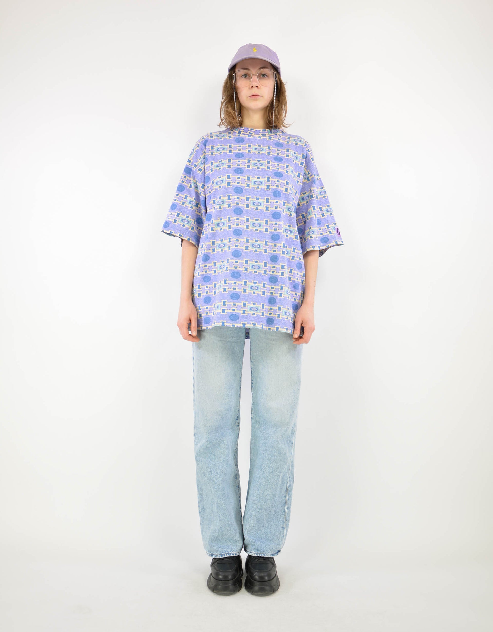80s print tee - PICKNWEIGHT - VINTAGE KILO STORE