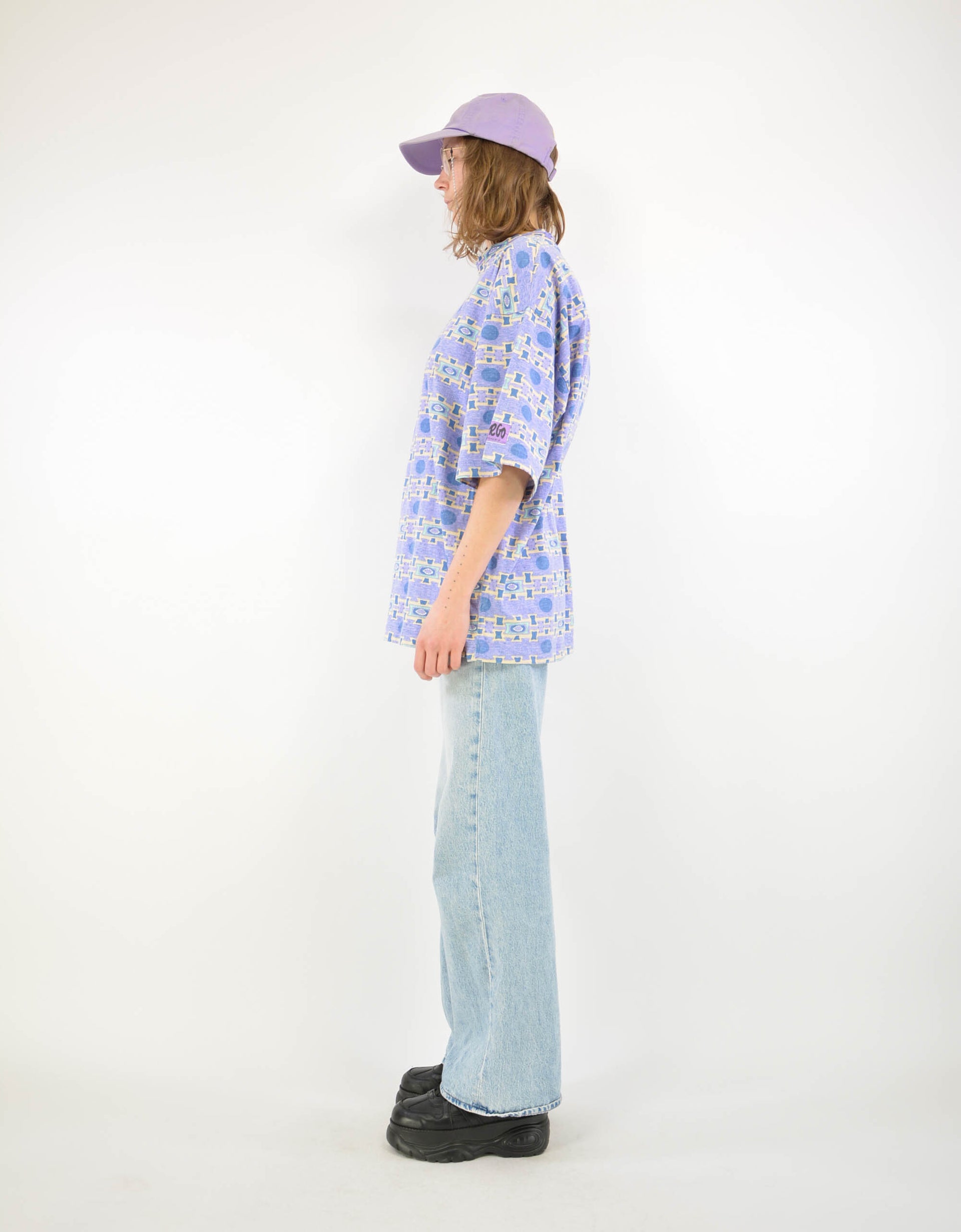 80s print tee - PICKNWEIGHT - VINTAGE KILO STORE
