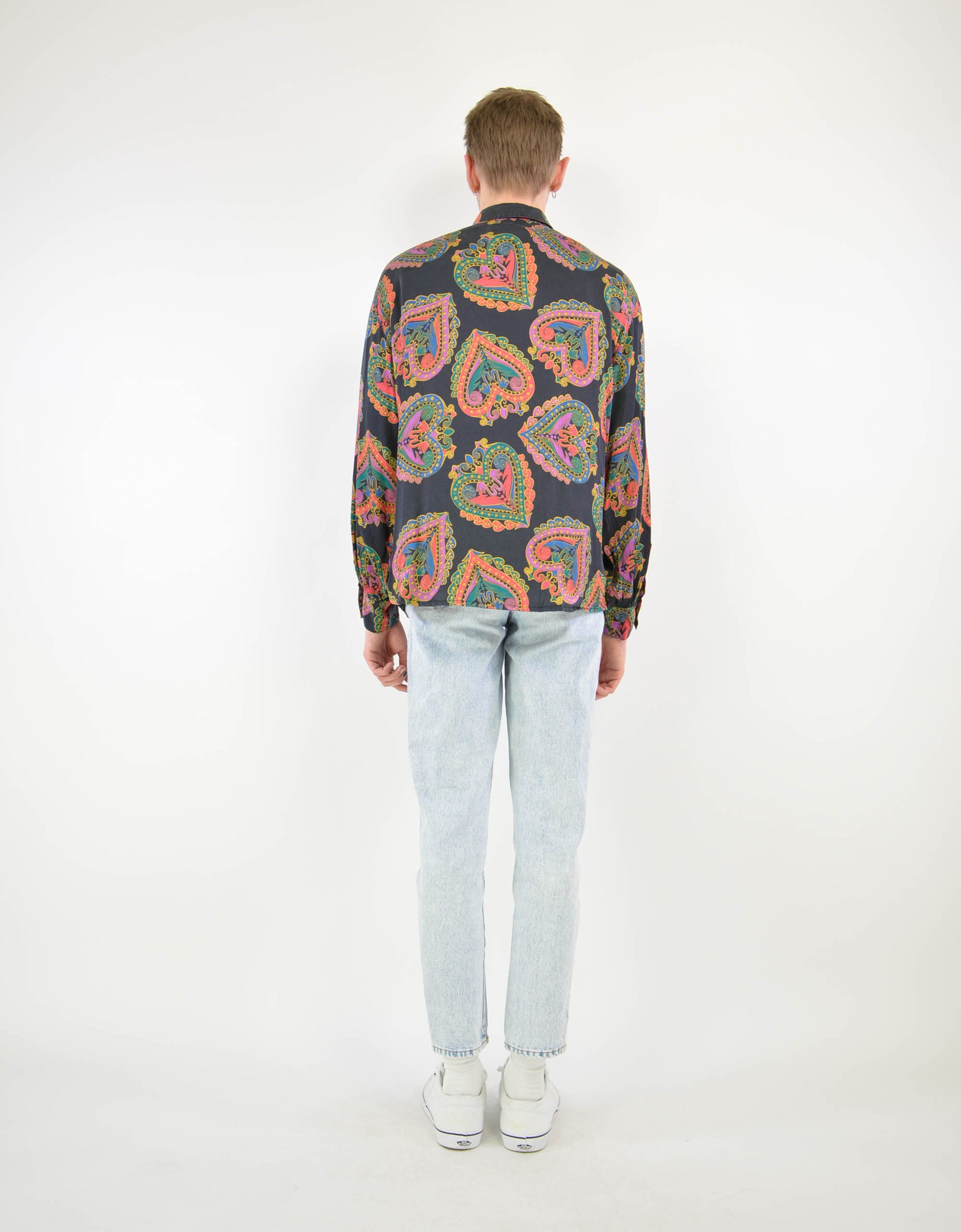 Baroque print blouse - PICKNWEIGHT - VINTAGE KILO STORE